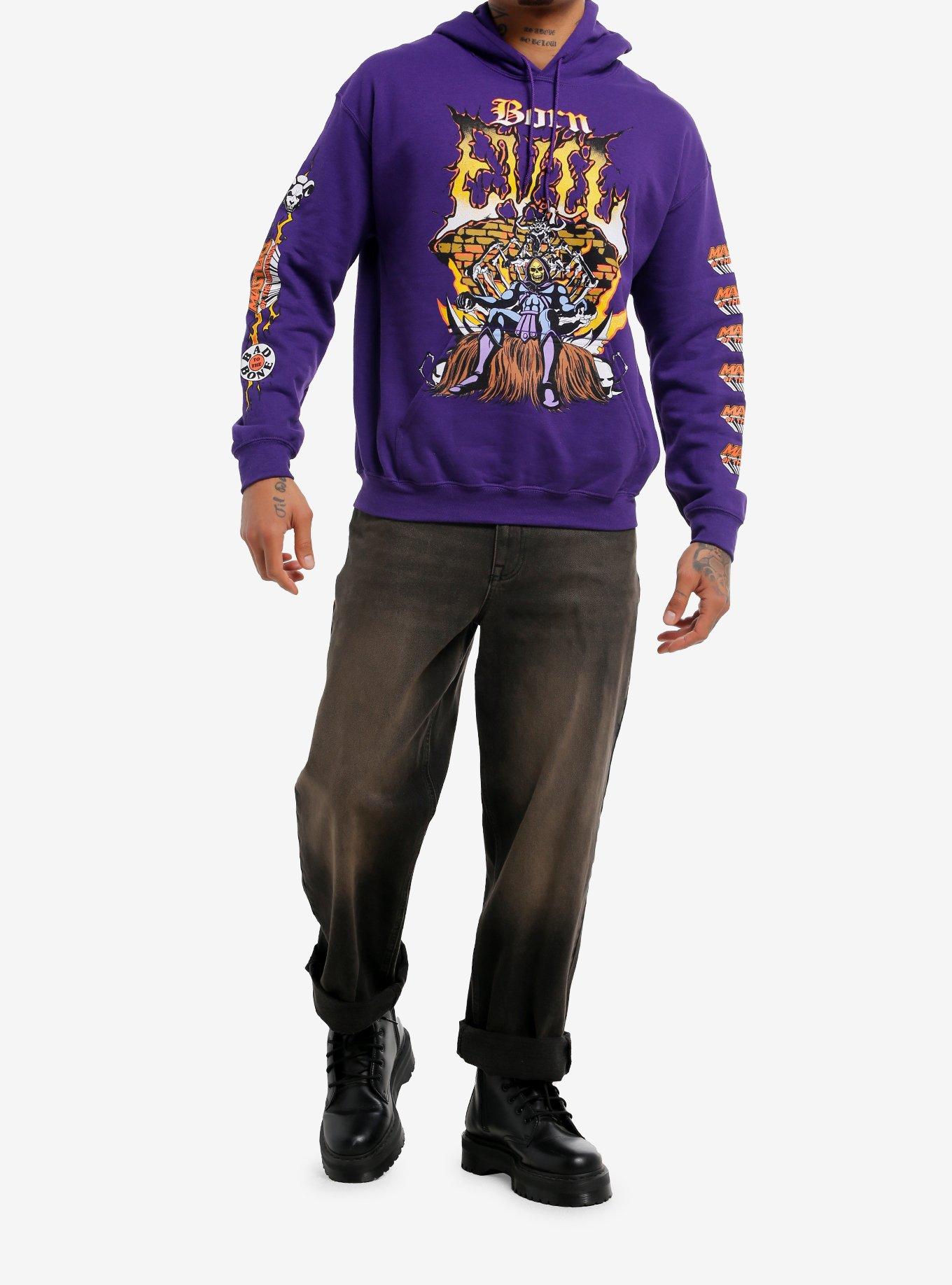 Masters Of The Universe Skeletor Born Evil Hoodie, PURPLE, alternate