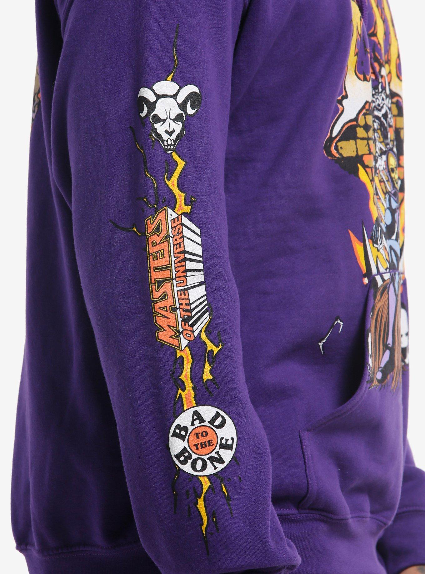 Masters Of The Universe Skeletor Born Evil Hoodie, PURPLE, alternate