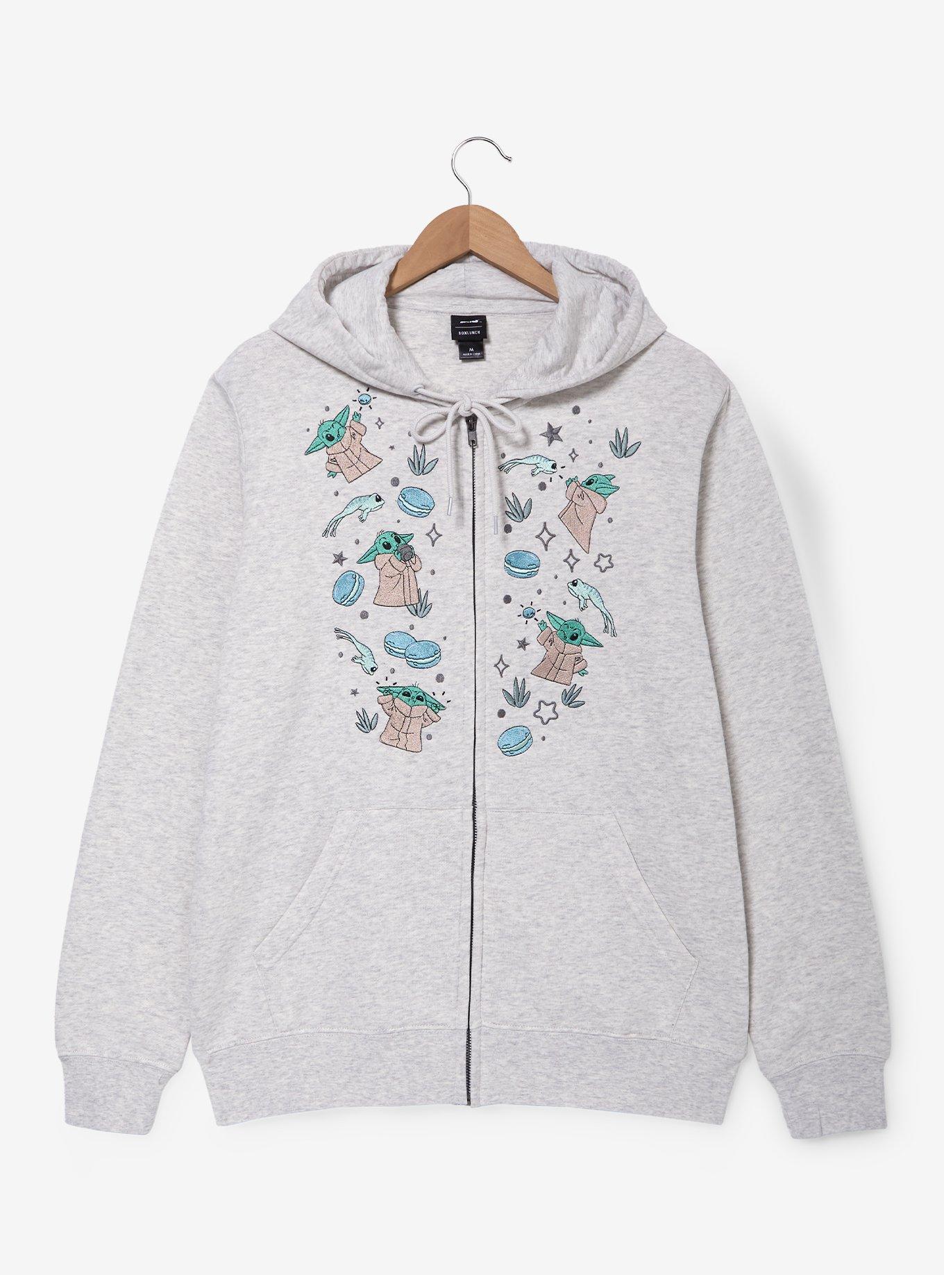 Our Universe Star Wars The Mandalorian Grogu & Frogs Embroidered Hoodie, , hi-res