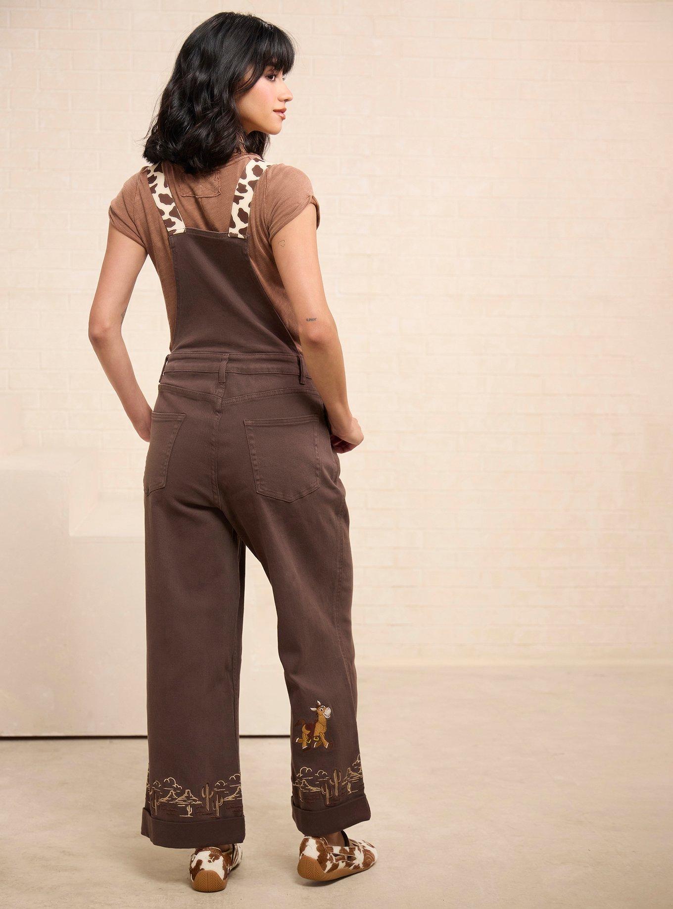 Disney Pixar Toy Story Characters Western Overalls, BROWN, alternate - view 3
