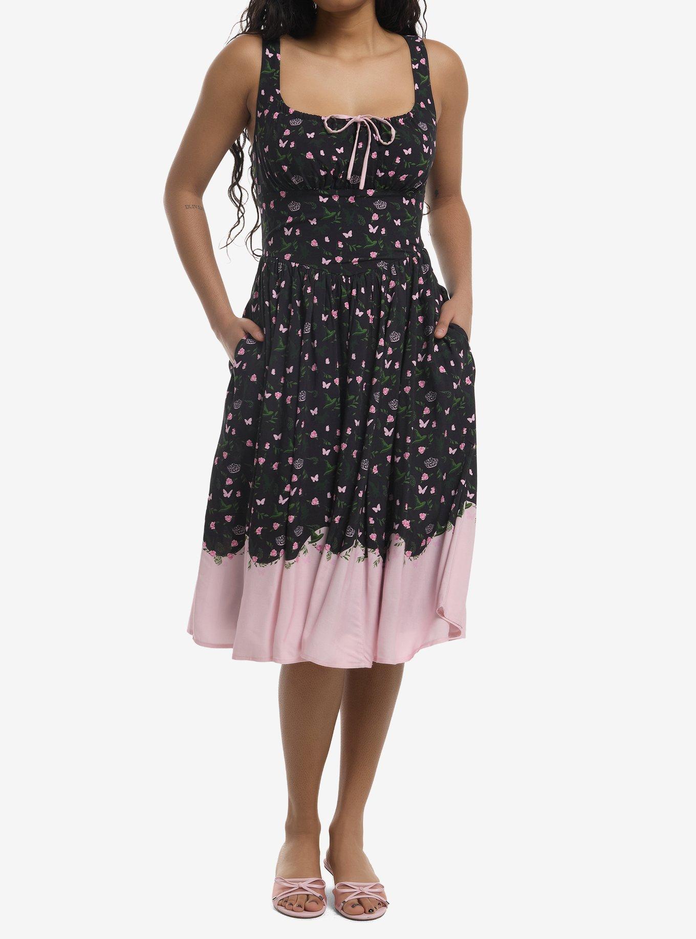 Her Universe Wicked Elphaba & Glinda Icons Midi Dress Her Universe Exclusive, , hi-res