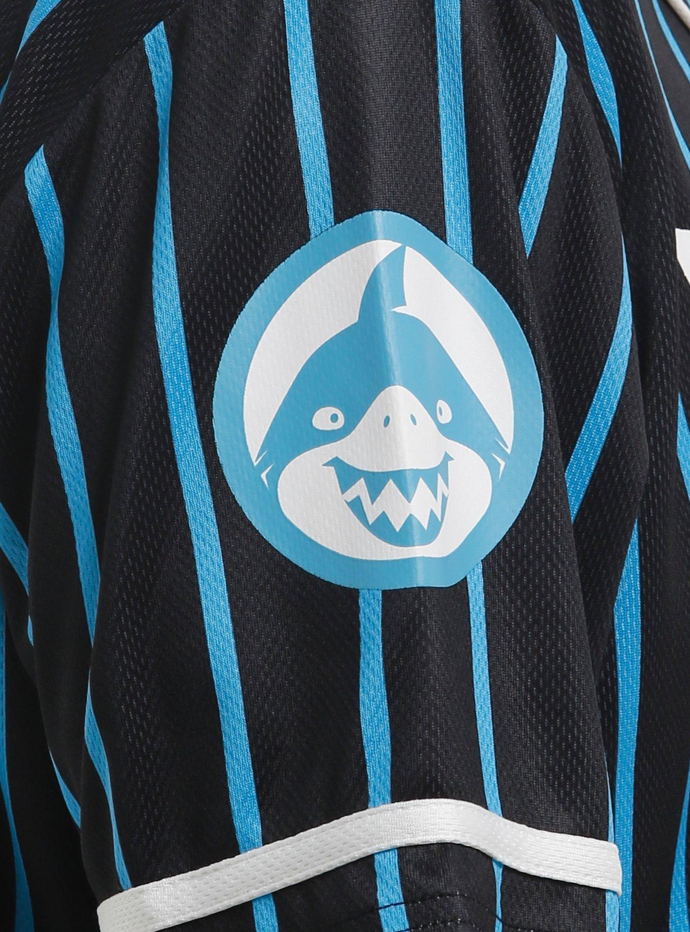 Marvel Rivals Jeff The Land Shark Baseball Jersey, BLUE, alternate