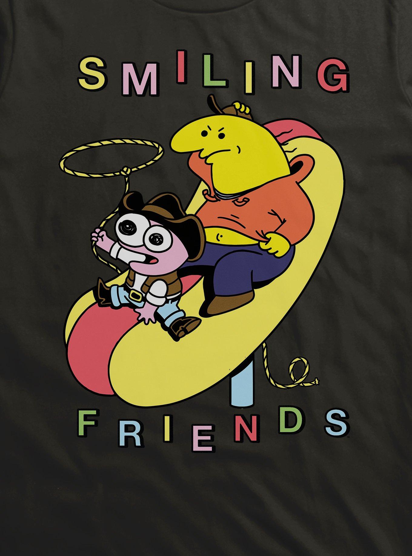 Smiling Friends Rodeo Hot Dog T-Shirt, , hi-res