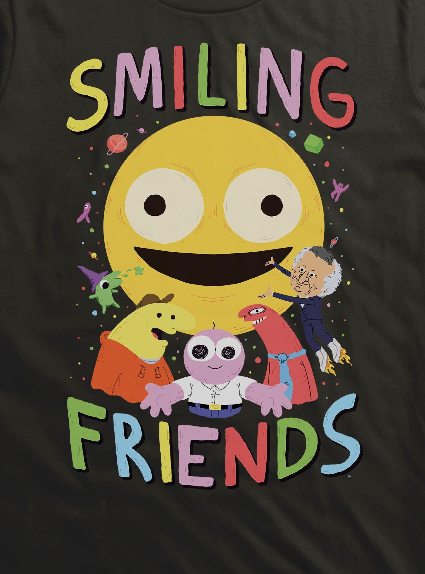 Smiling Friends Hugs All Around T-Shirt, , hi-res