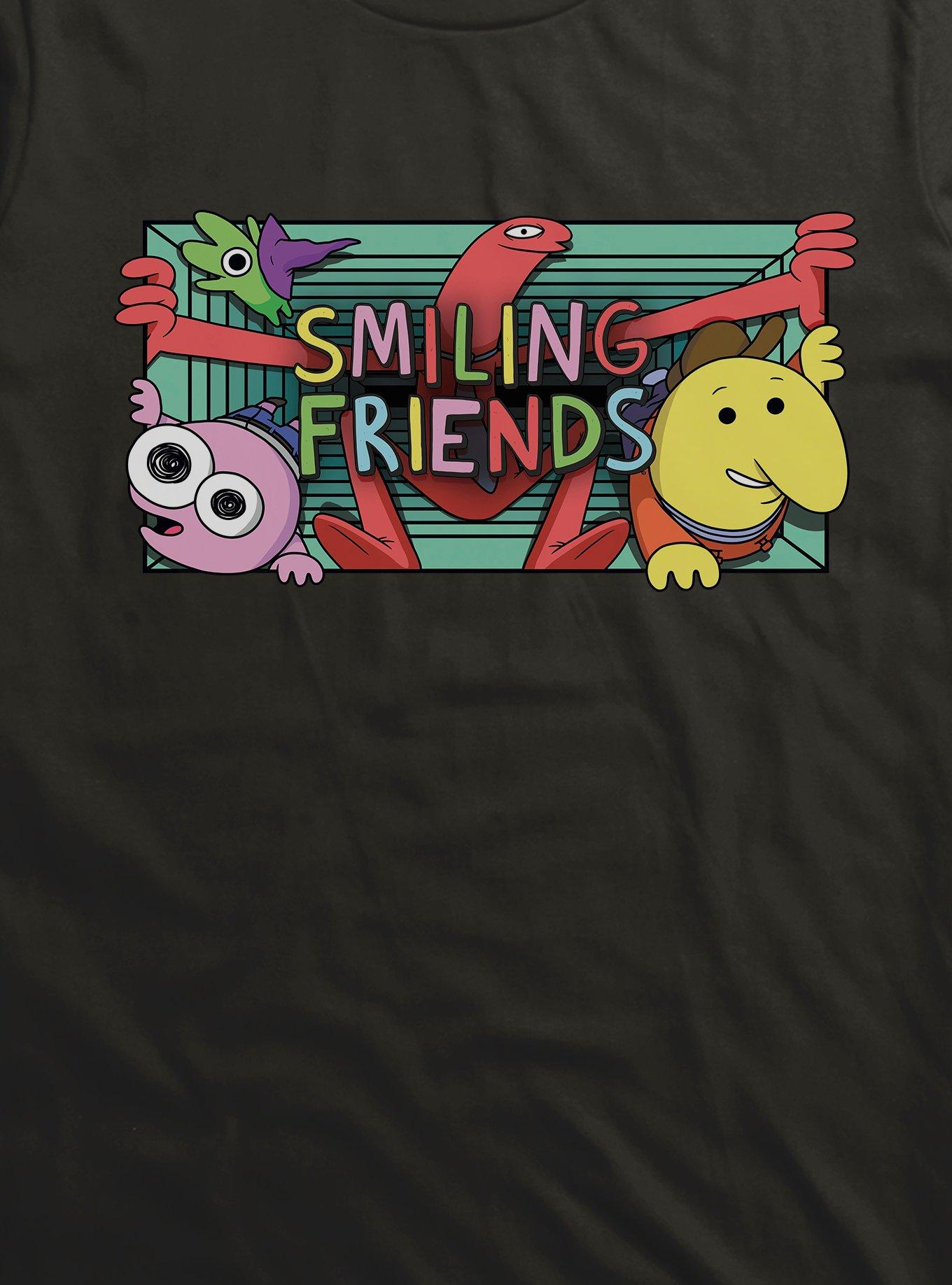 Smiling Friends Hallway T-Shirt, , hi-res