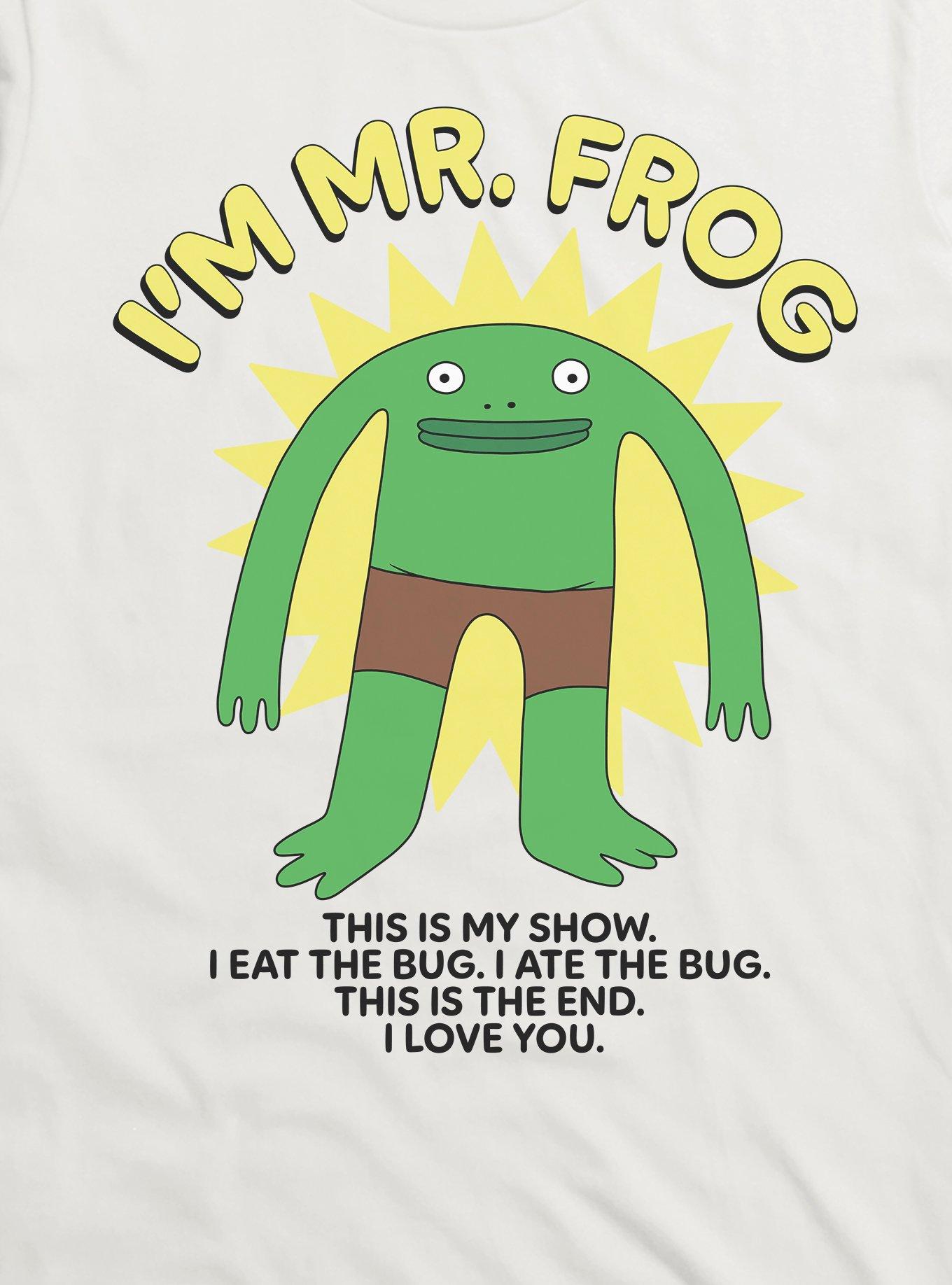 Smiling Friends I'm Mr. Frog T-Shirt, , hi-res