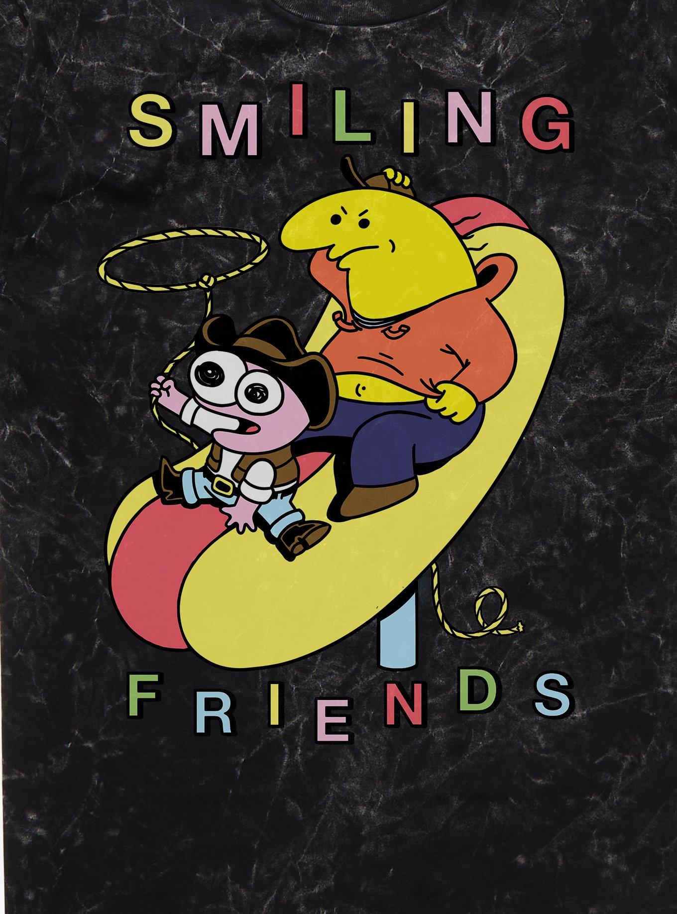 Smiling Friends Rodeo Hot Dog Mineral Wash T-Shirt, , hi-res