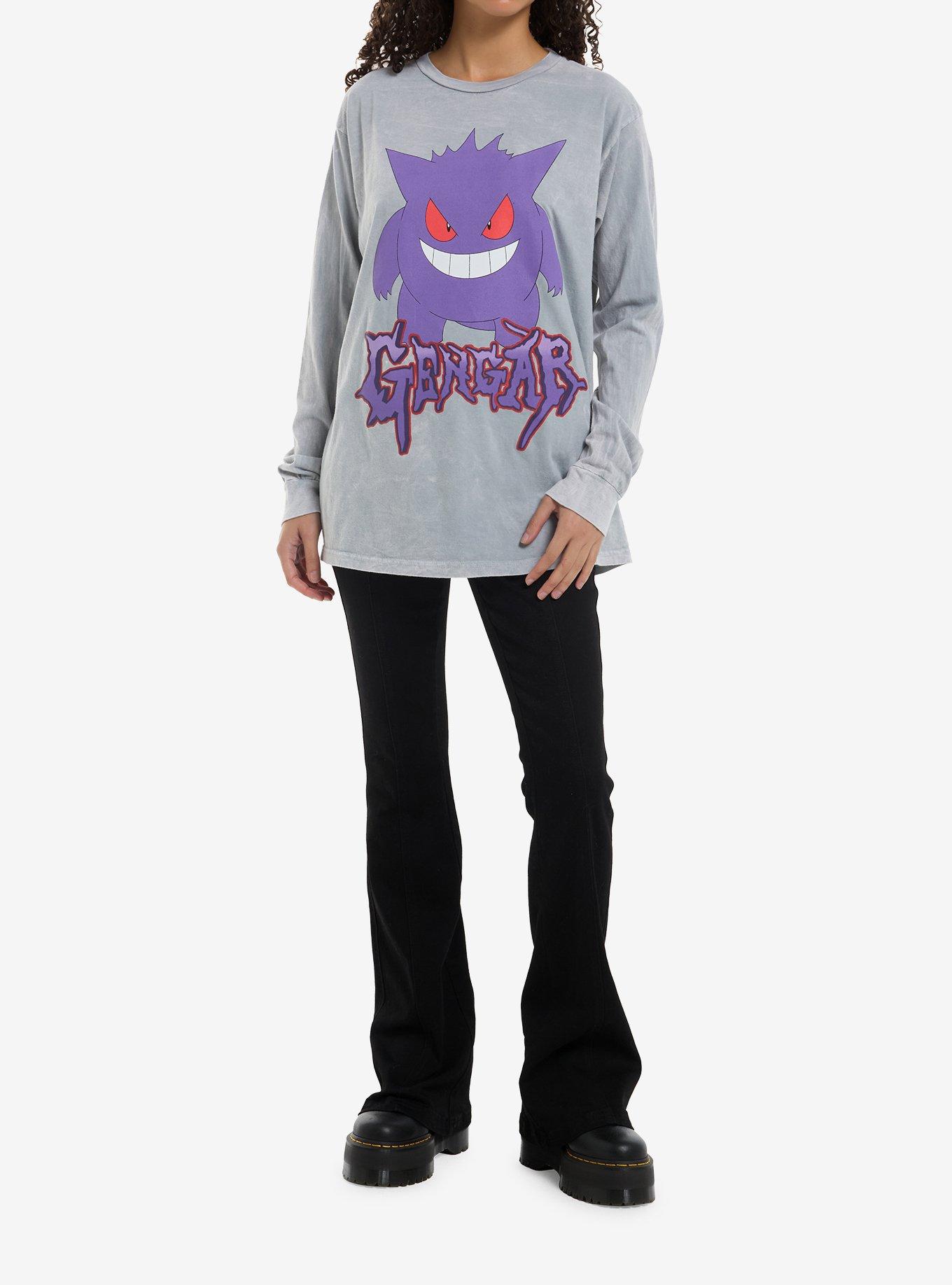 Pok&eacute;mon Gengar Mineral Wash Long-Sleeve T-Shirt, , hi-res