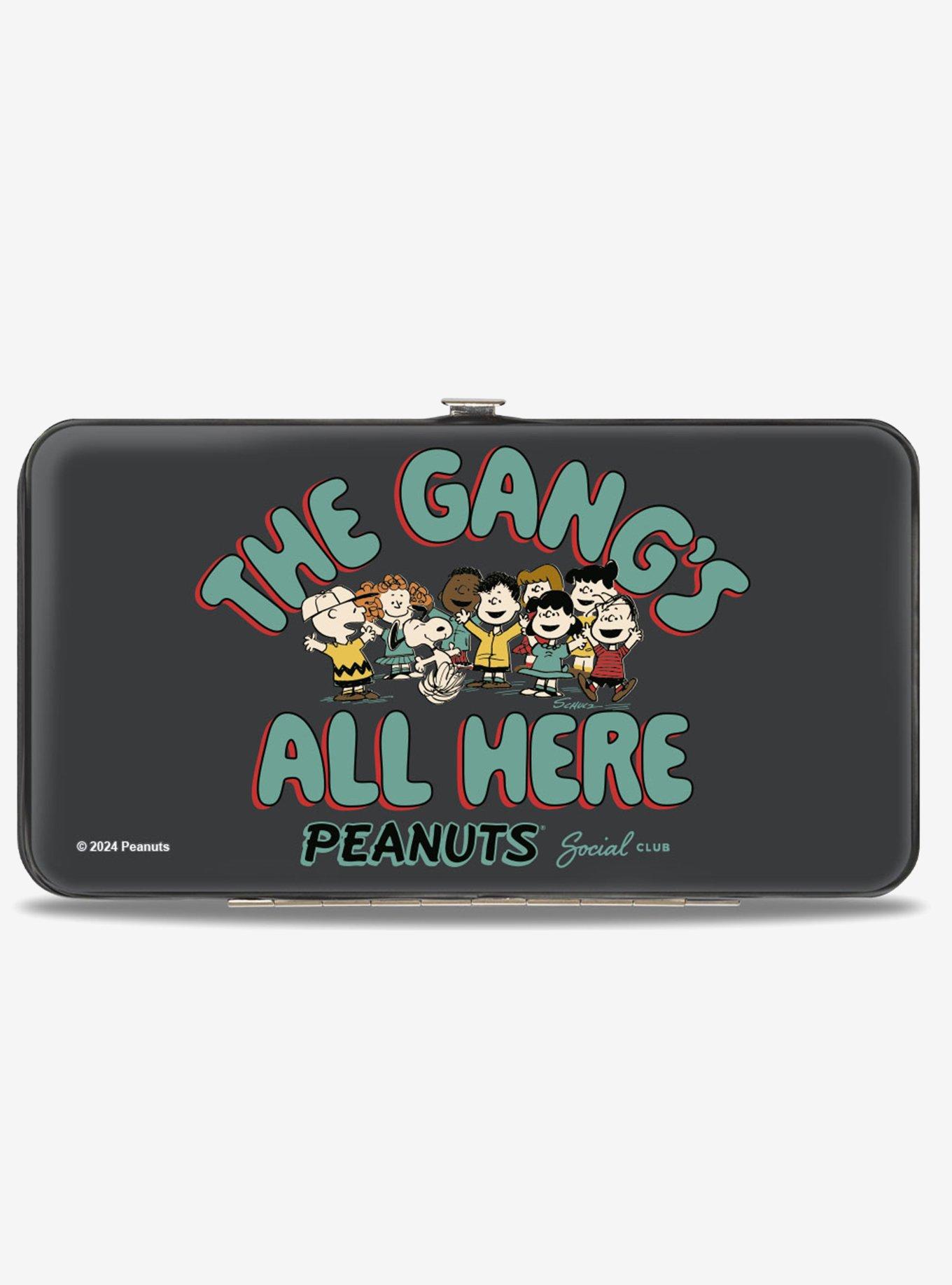 Peanuts Gang 75th The Gangs All Here Group Hinged Wallet, , hi-res