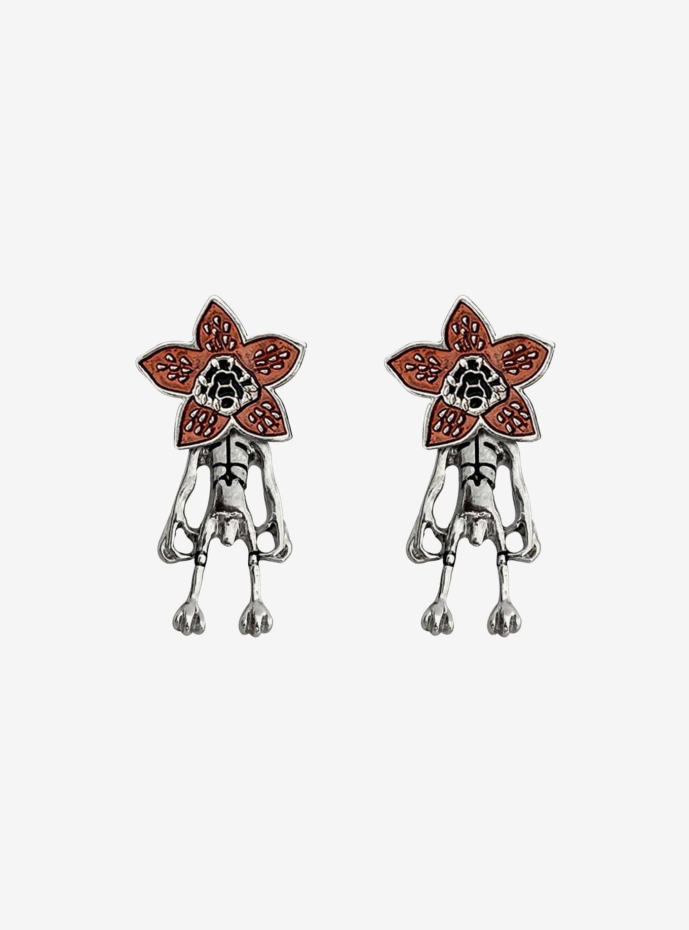 Stranger Things Demogorgon Front/Back Earrings, , hi-res