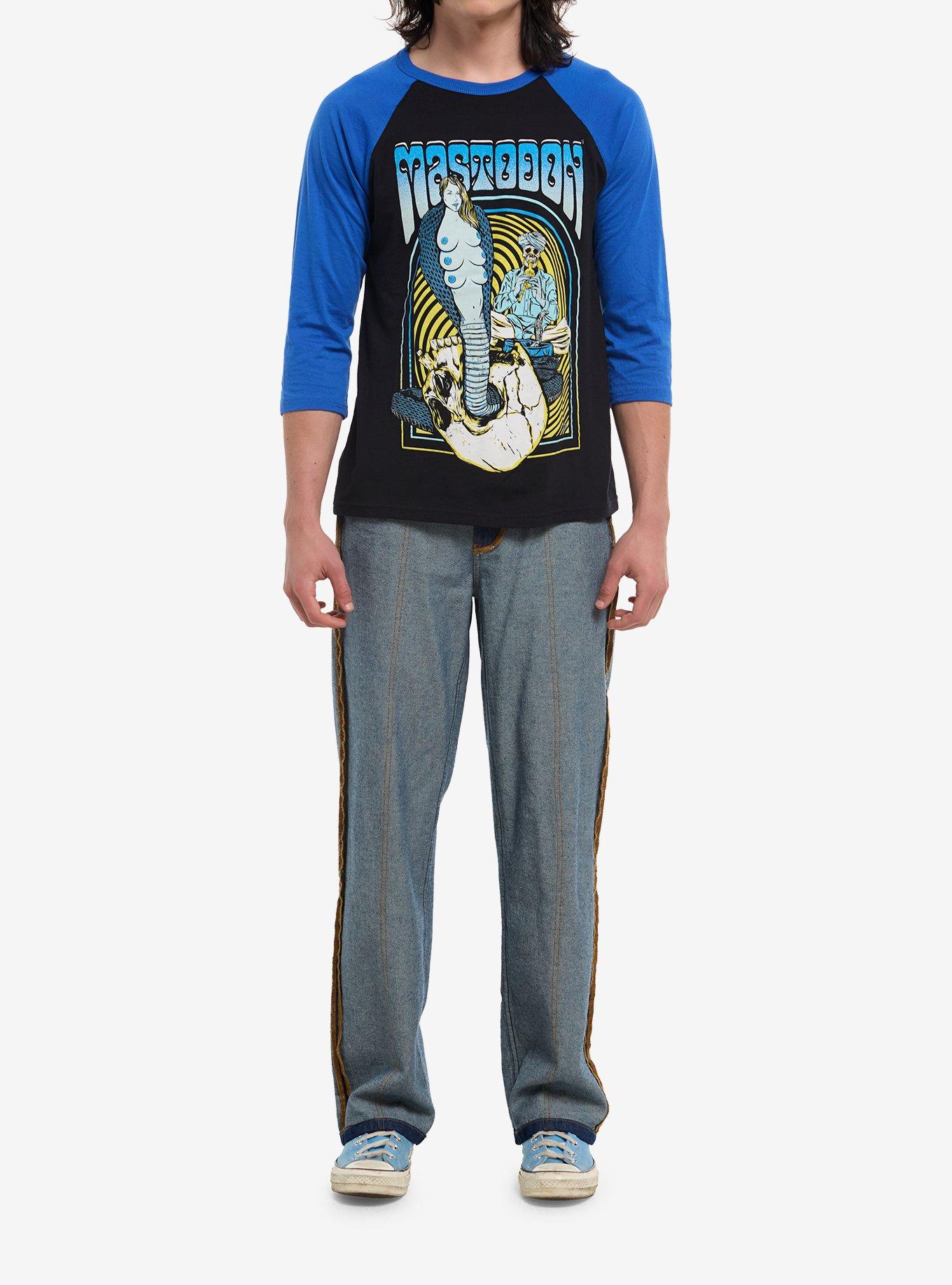 Mastodon Snake Charmer Raglan, , hi-res