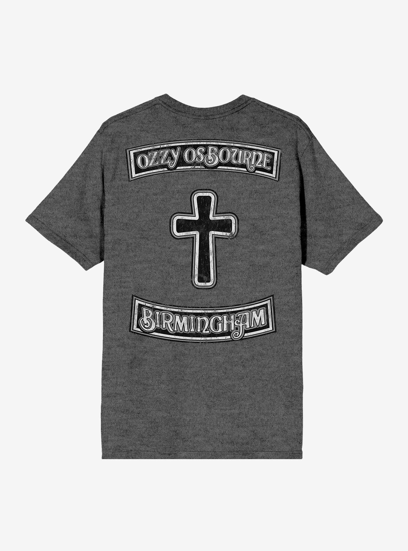 Ozzy Osbourne Birmingham Cross Two-Sided T-Shirt, , hi-res