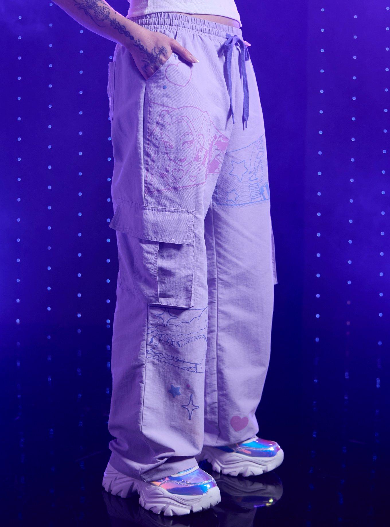 KPop Demon Hunters HUNTR/X Cargo Pants, MULTI, alternate