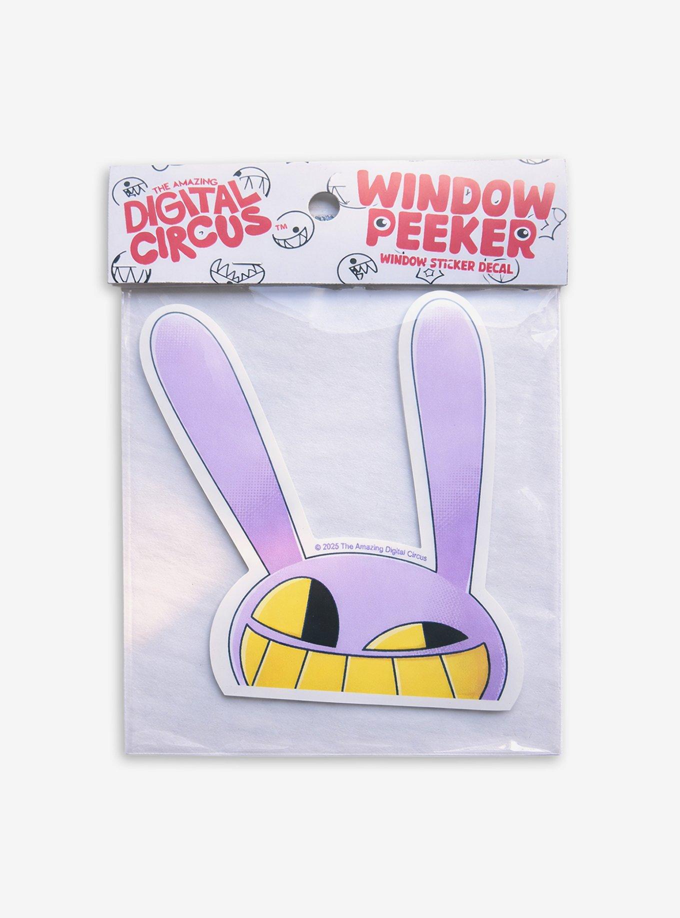The Amazing Digital Circus Jax Peeking Car Decal, , hi-res
