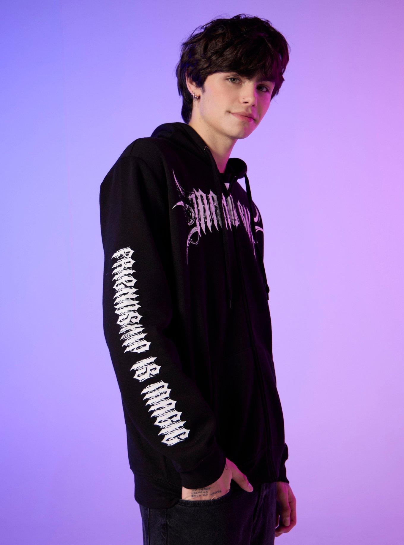 My Little Pony Mane Six Metal Hoodie, BLACK, alternate