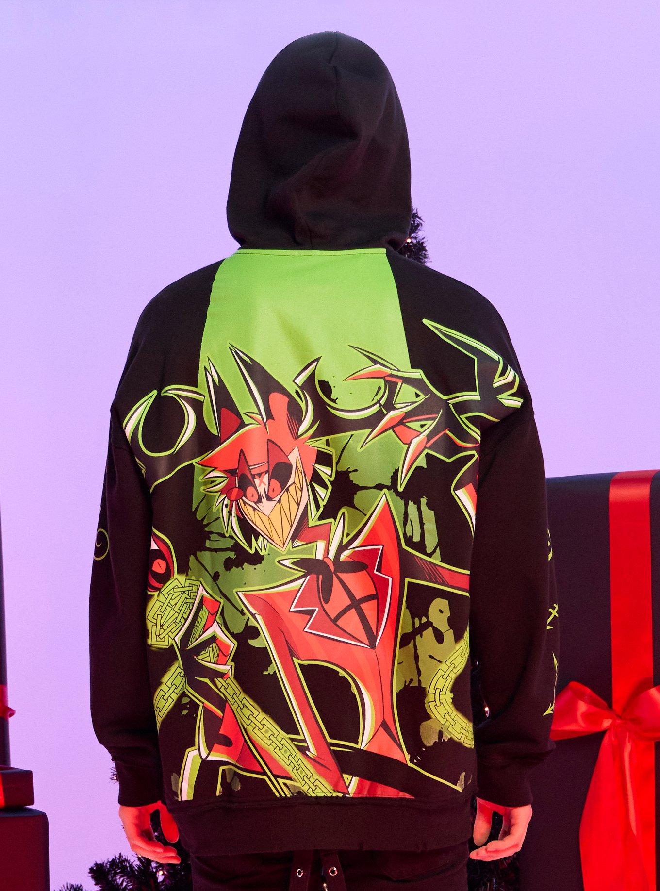 Hazbin Hotel Alastor Chain Hoodie, , hi-res