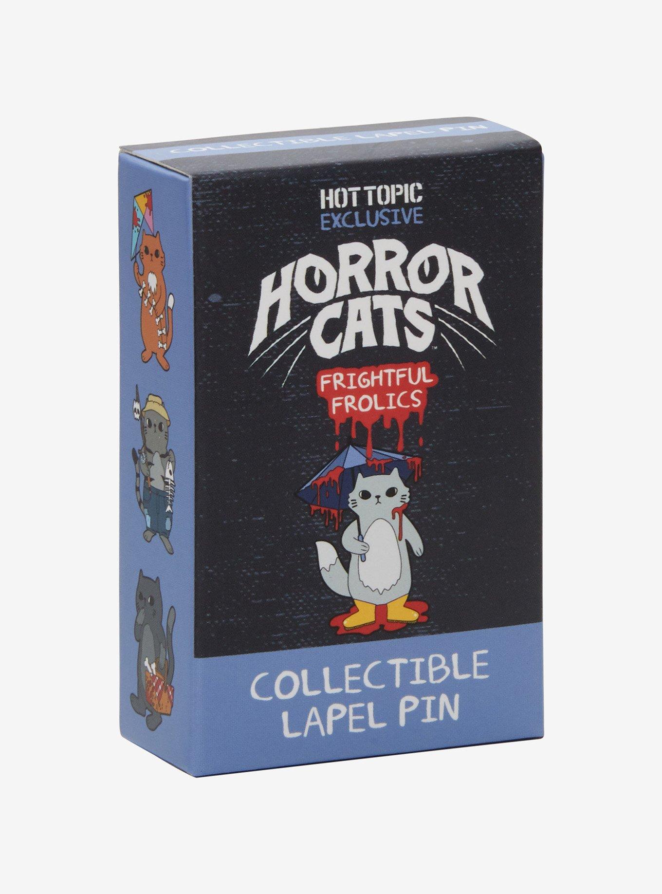 Horror Cats Frightful Frolics Blind Box Enamel Pin Hot Topic Exclusive, , hi-res