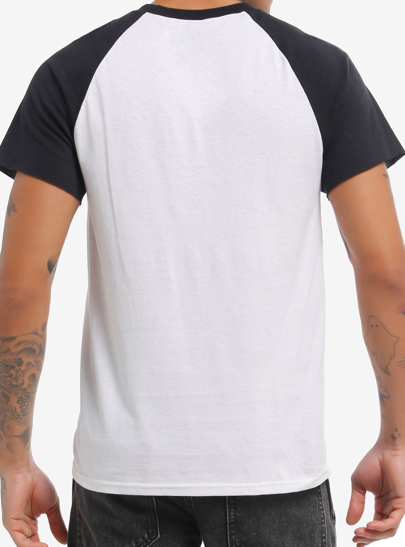 Stranger Things Faded Hellfire Club Raglan T-Shirt, , hi-res