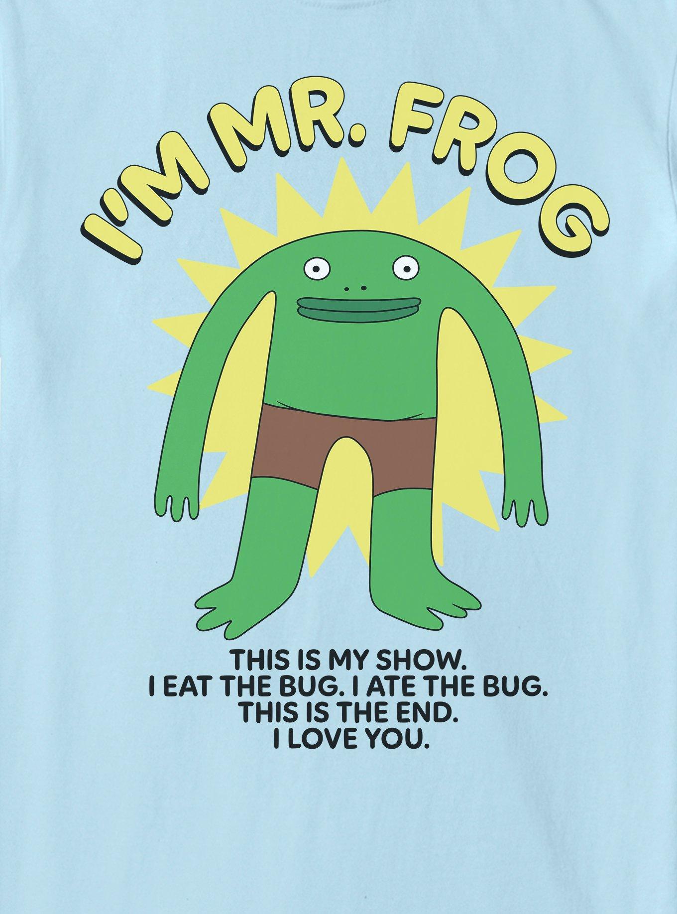 Smiling Friends I'm Mr. Frog Garment Dyed T-Shirt, , hi-res