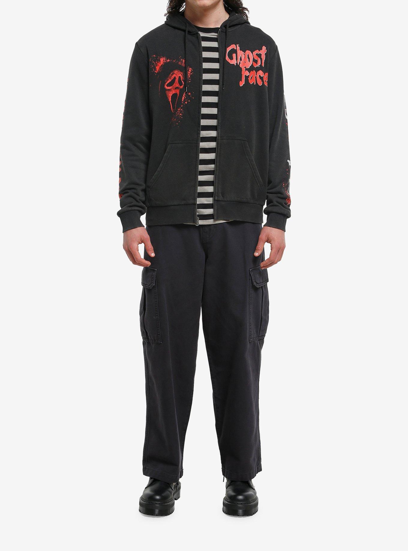 Ghost Face The Face Of Fear Hoodie, BLACK, alternate