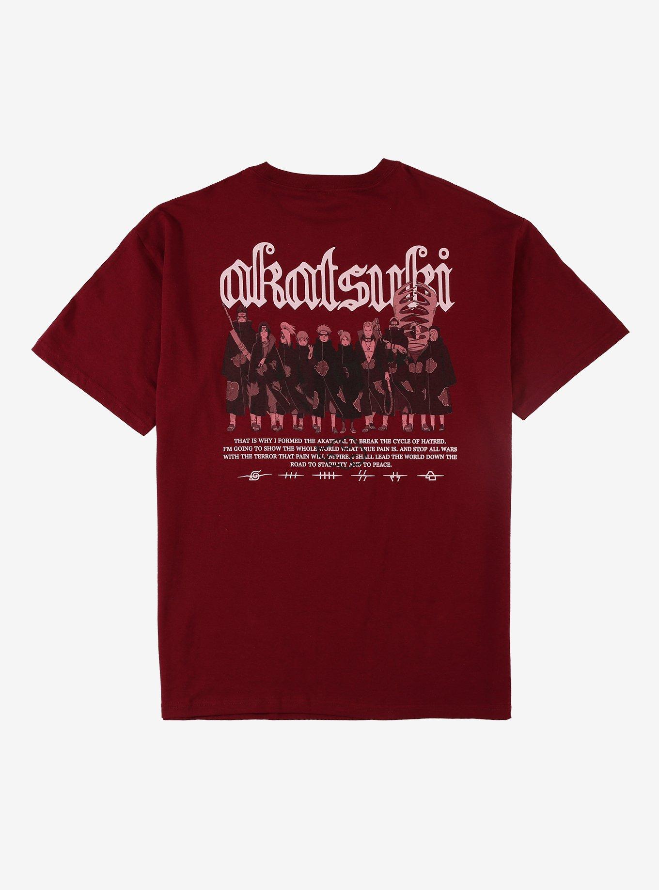Naruto Shippuden Akatsuki Tonal Group T-Shirt, , hi-res
