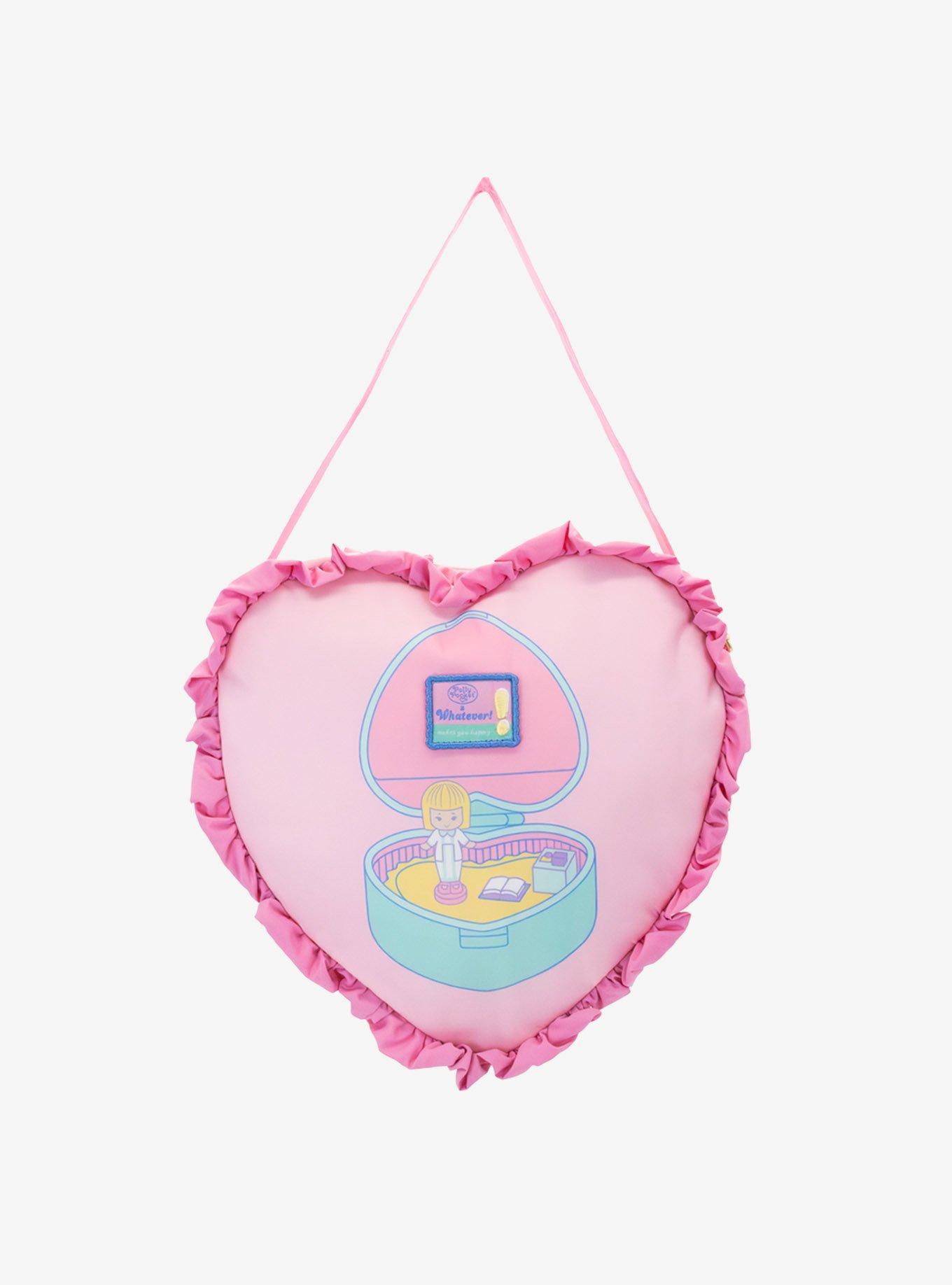 Whatever! Makes You Happy x Polly Pocket Heart Compact Padded Nylon Tote Bag, , hi-res