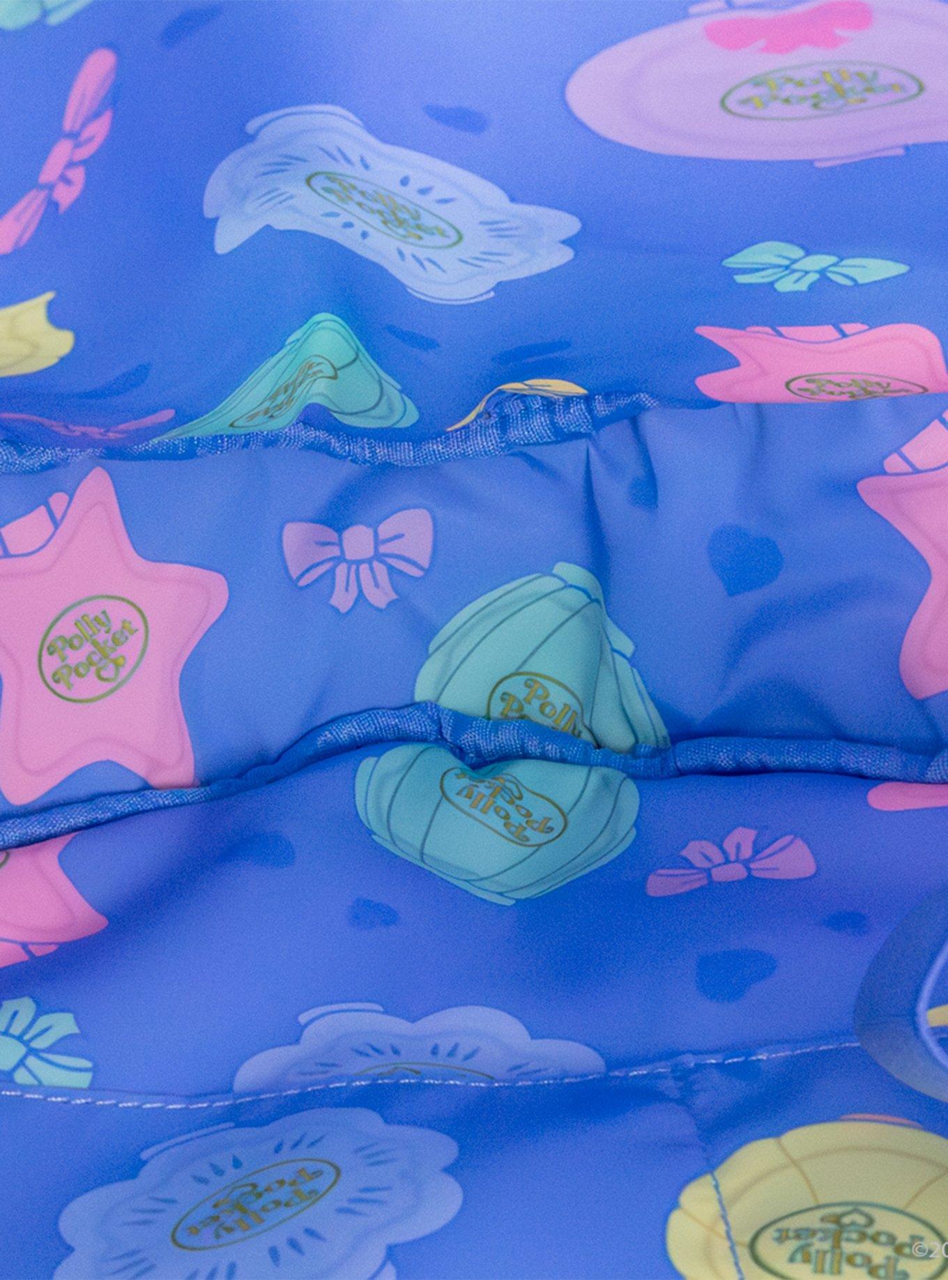 Whatever! Makes You Happy x Polly Pocket Heart Compact Padded Nylon Tote Bag