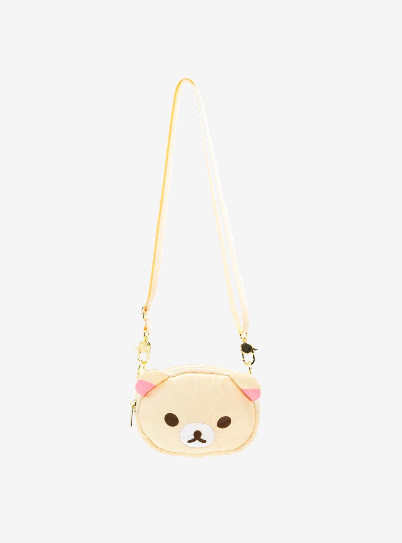Whatever! Makes You Happy x Rilakkuma Kirolakkuma Padded Nylon Mini Crossbody Bag, , hi-res
