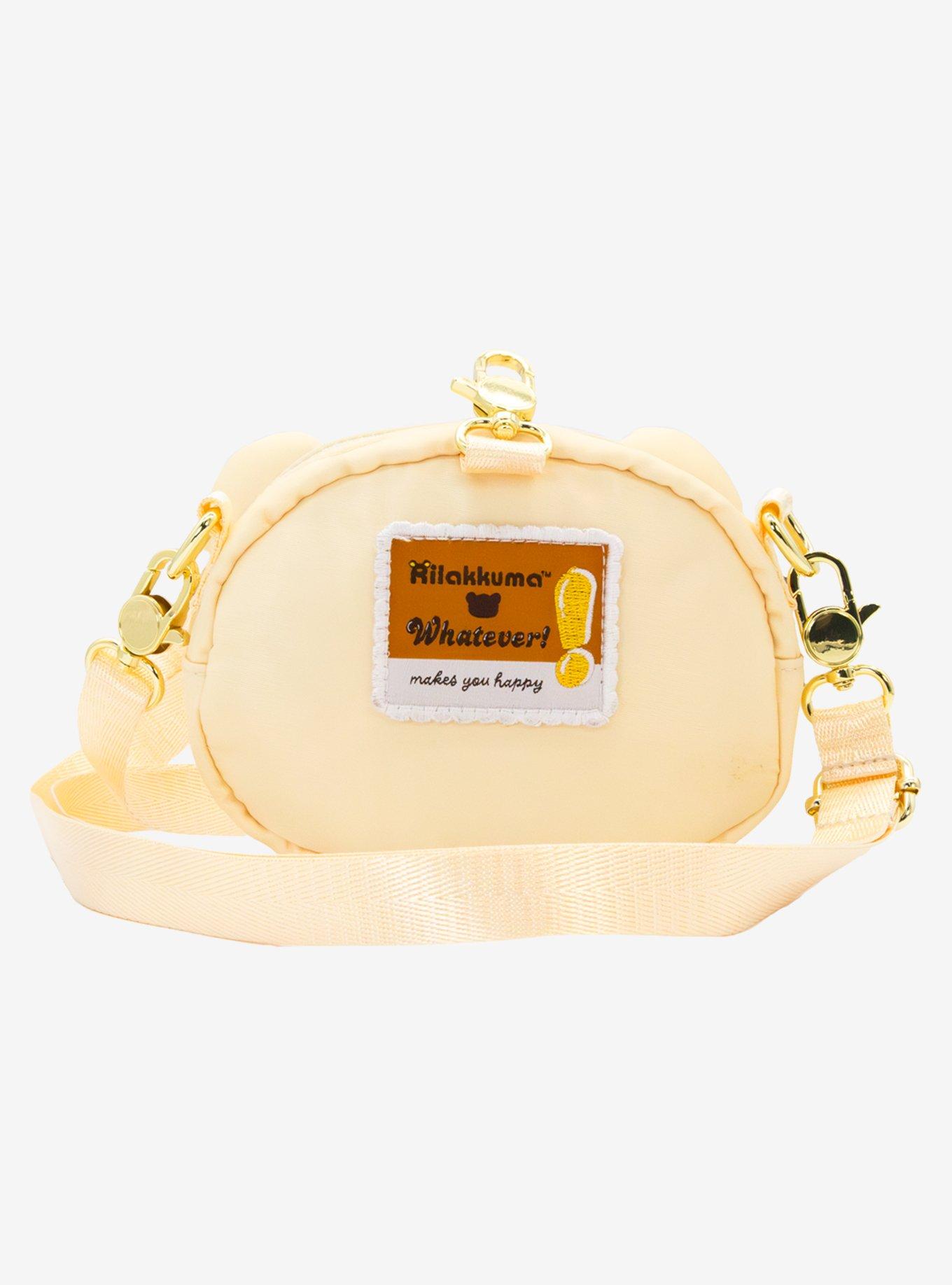 Whatever! Makes You Happy x Rilakkuma Kirolakkuma Padded Nylon Mini Crossbody Bag, , alternate