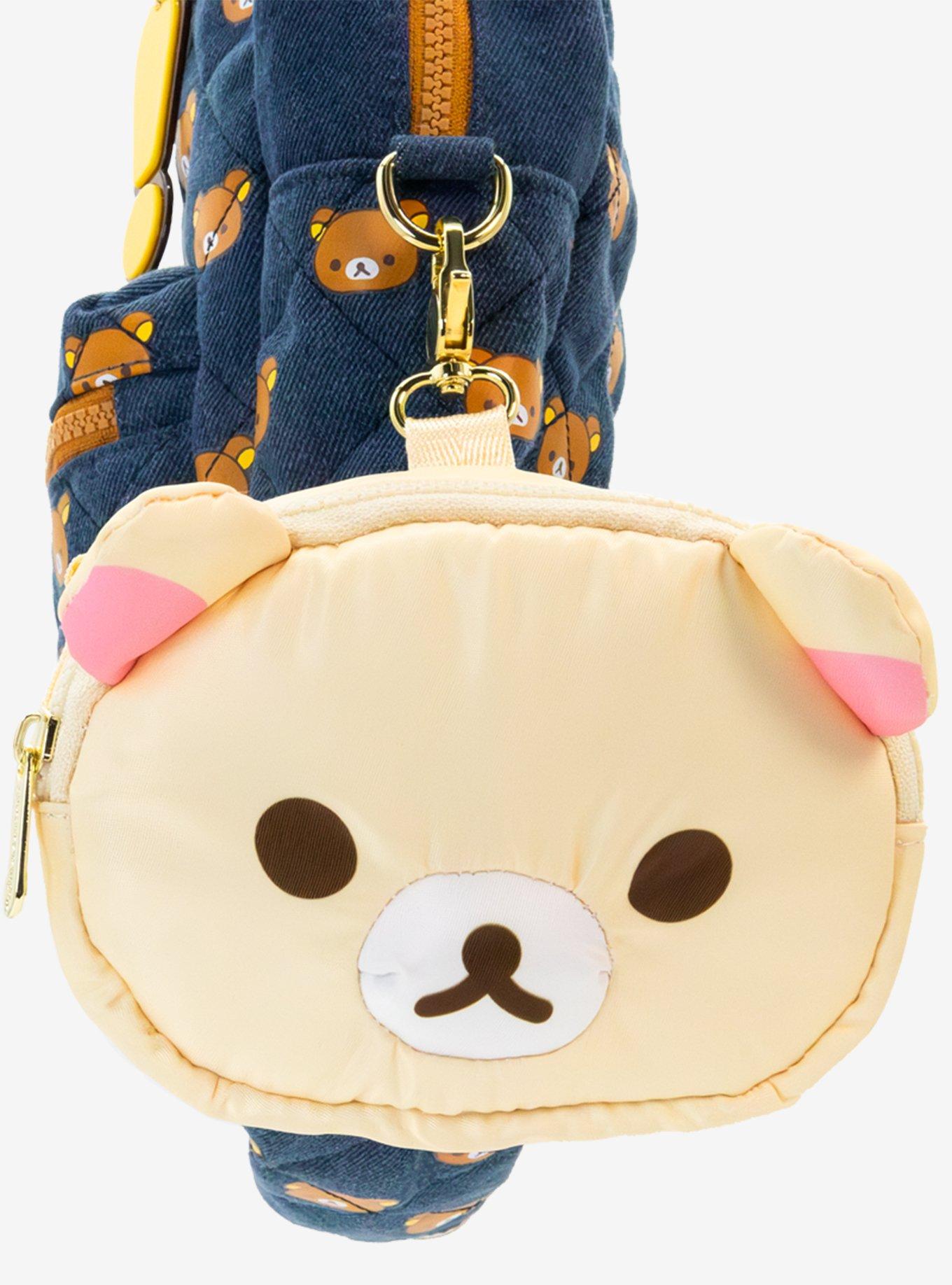 Whatever! Makes You Happy x Rilakkuma Kirolakkuma Padded Nylon Mini Crossbody Bag, , alternate