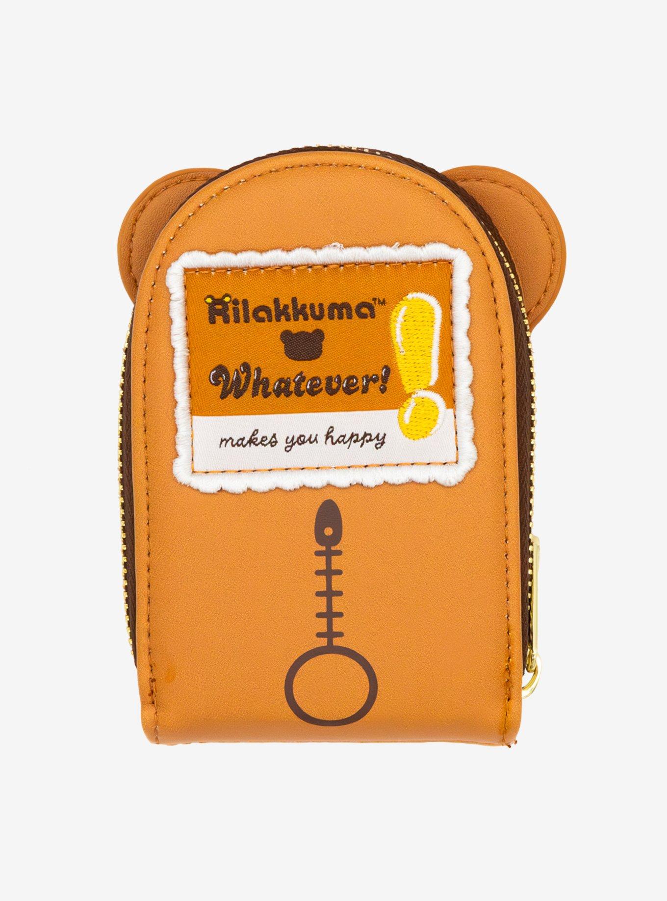 Whatever! Makes You Happy X Rilakkuma Figural Accordion Wallet, , hi-res