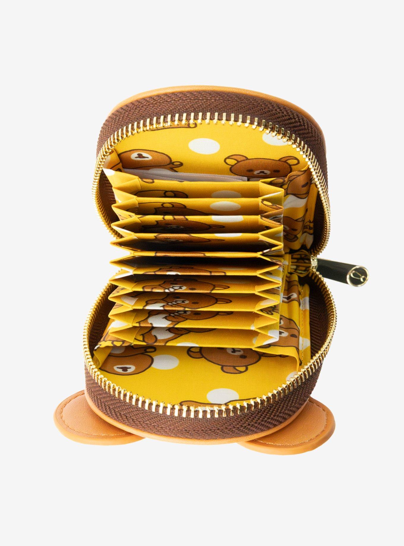 Whatever! Makes You Happy X Rilakkuma Figural Accordion Wallet, , alternate