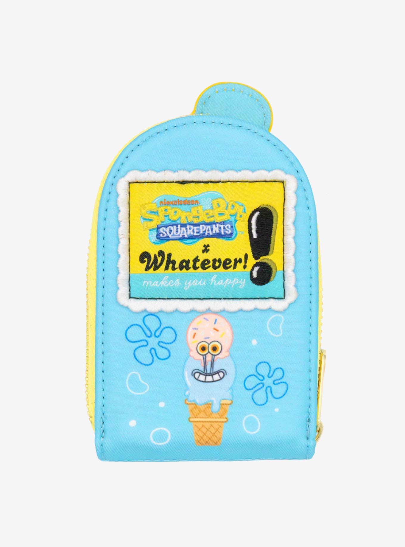 Whatever! Makes You Happy x SpongeBob SquarePants Ice Cream SpongeBob Accordion Wallet, , hi-res