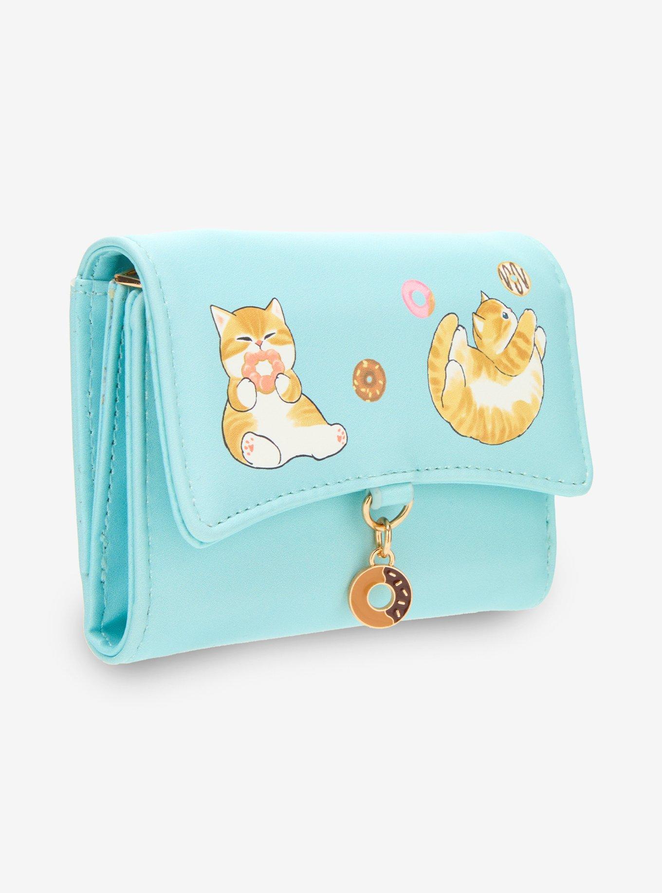 Mofusand Donut Blue Wallet &mdash; BoxLunch Exclusive, , hi-res