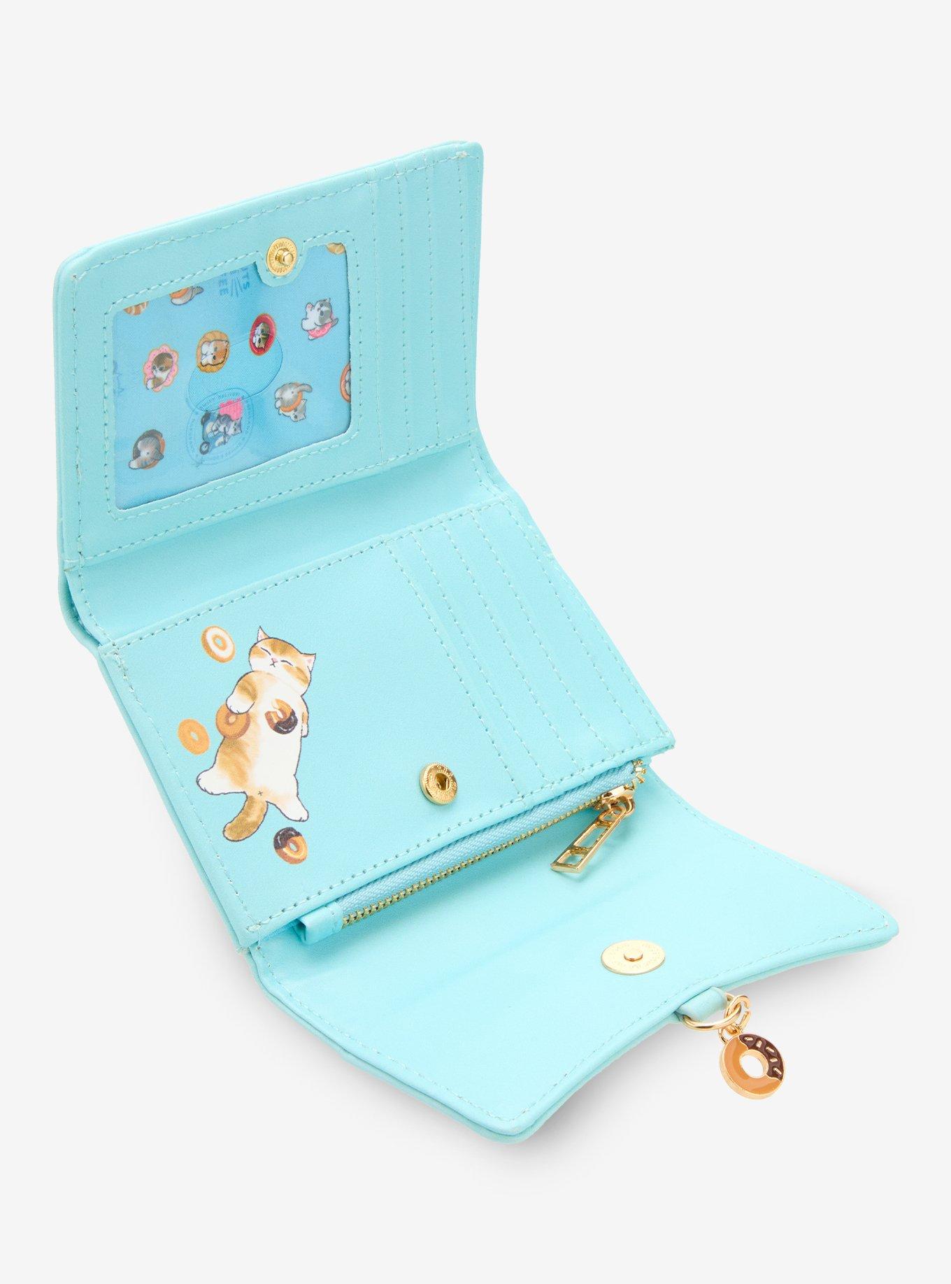 Mofusand Donut Blue Wallet &mdash; BoxLunch Exclusive, , alternate