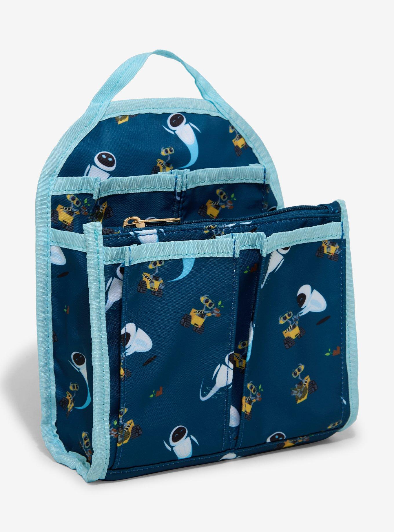 Disney Pixar WALL-E EVE & WALL-E Allover Print Mini Backpack Organizer - BoxLunch Exclusive, , hi-res