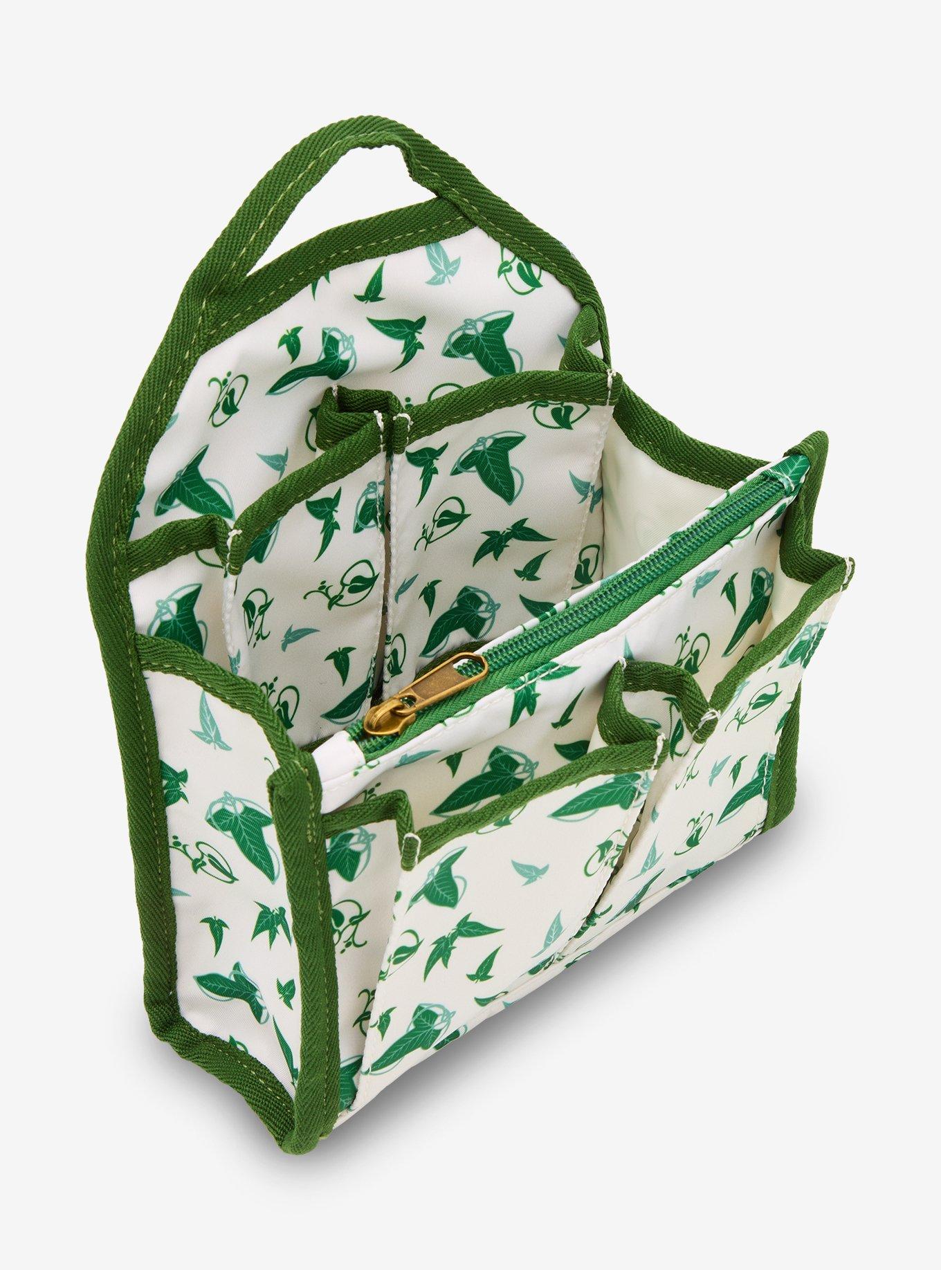 The Lord of The Rings Leaves of L&oacute;rien Allover Print Mini Backpack Organizer - BoxLunch Exclusive, , alternate