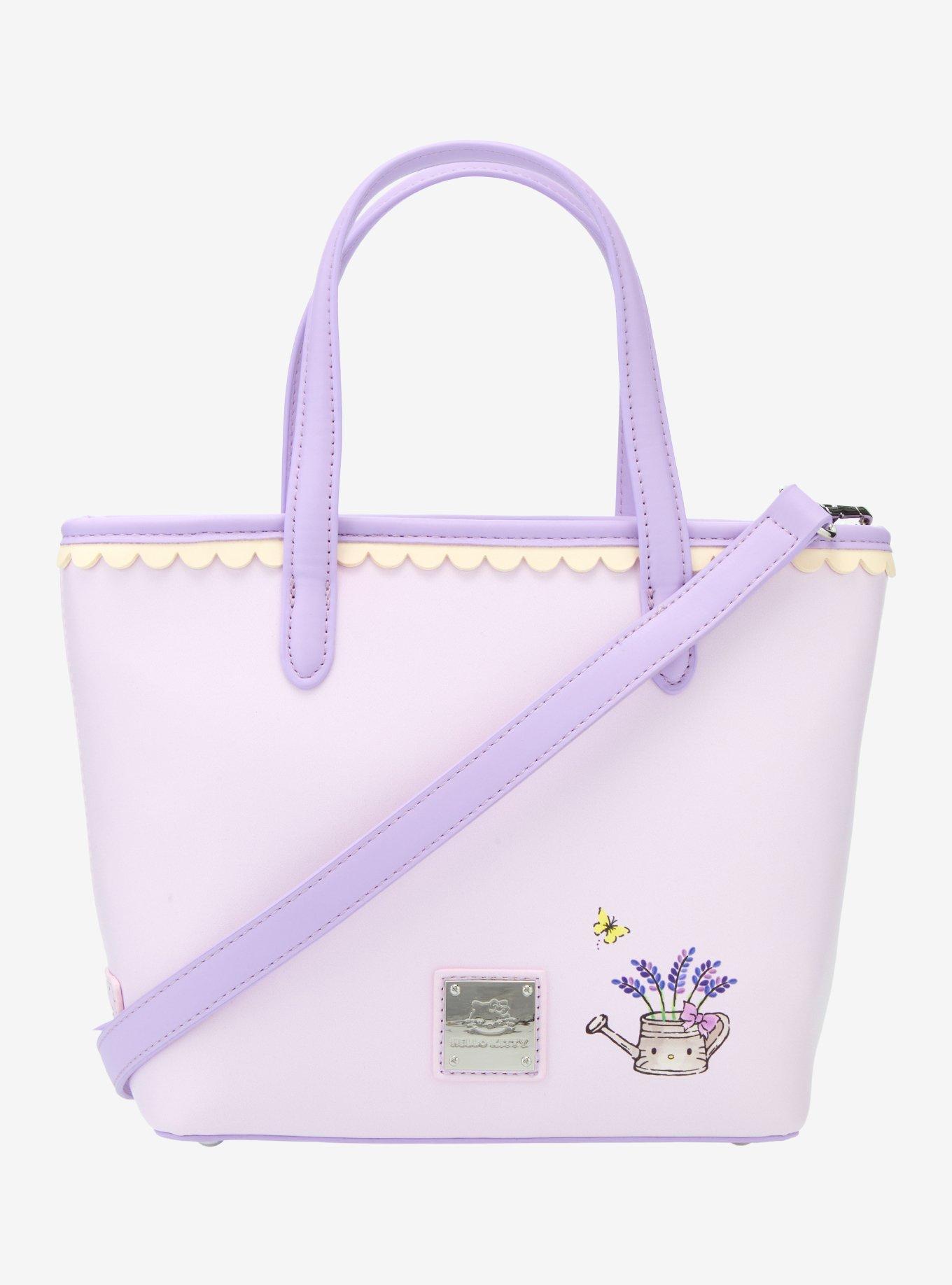 Sanrio Hello Kitty Lavender Mini Crossbody Tote - BoxLunch Exclusive, , alternate