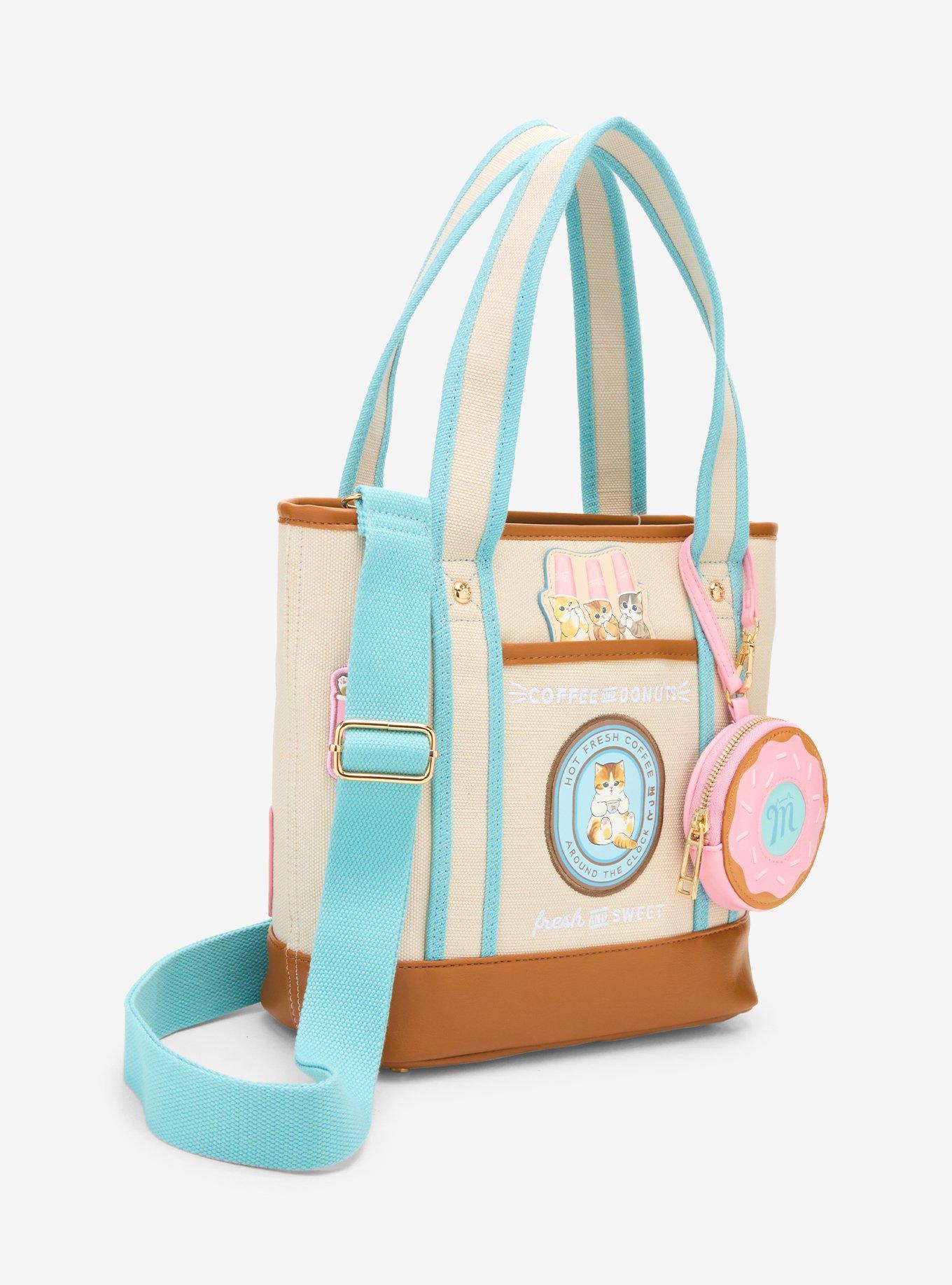 Mofusand Donut Tote Bag &mdash; BoxLunch Exclusive, , hi-res