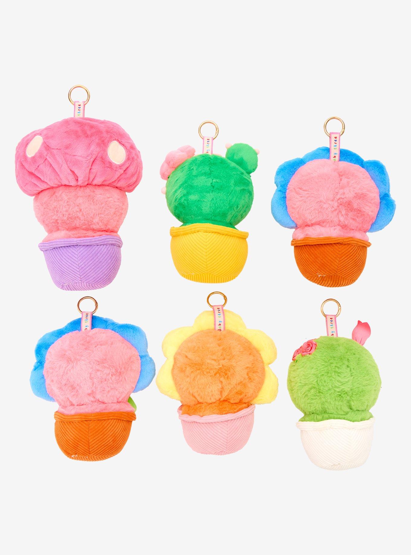 Baby Three A Pot Of Little Flower Blind Box Plush Bag Clip, , hi-res