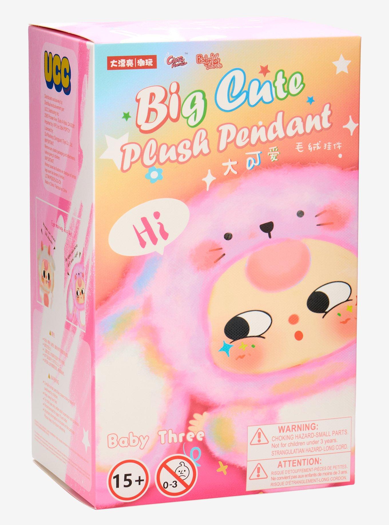 Baby Three Big Cute Pendant Blind Box Plush Bag Clip, , alternate