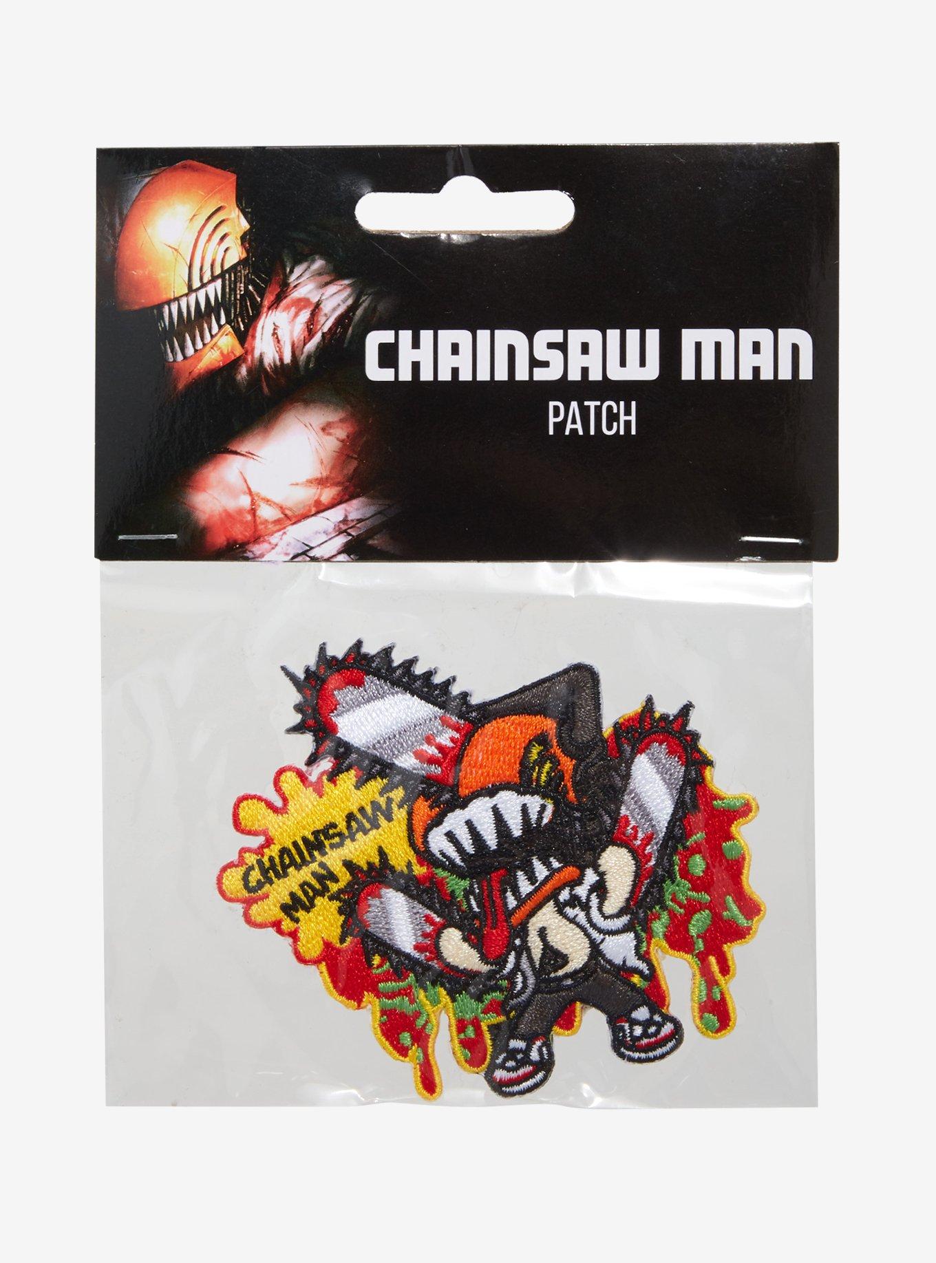 Chainsaw Man Blood Splatter Chibi Patch, , hi-res