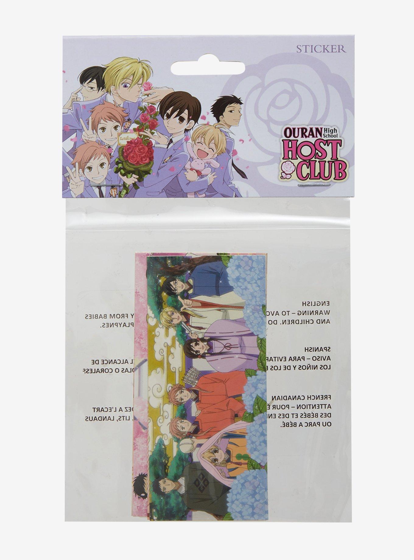Ouran High School Host Club Costumes Sticker Pack, , hi-res