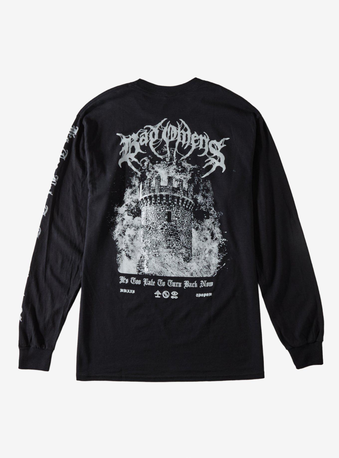 Bad Omens Castle Long-Sleeve T-Shirt, BLACK, alternate