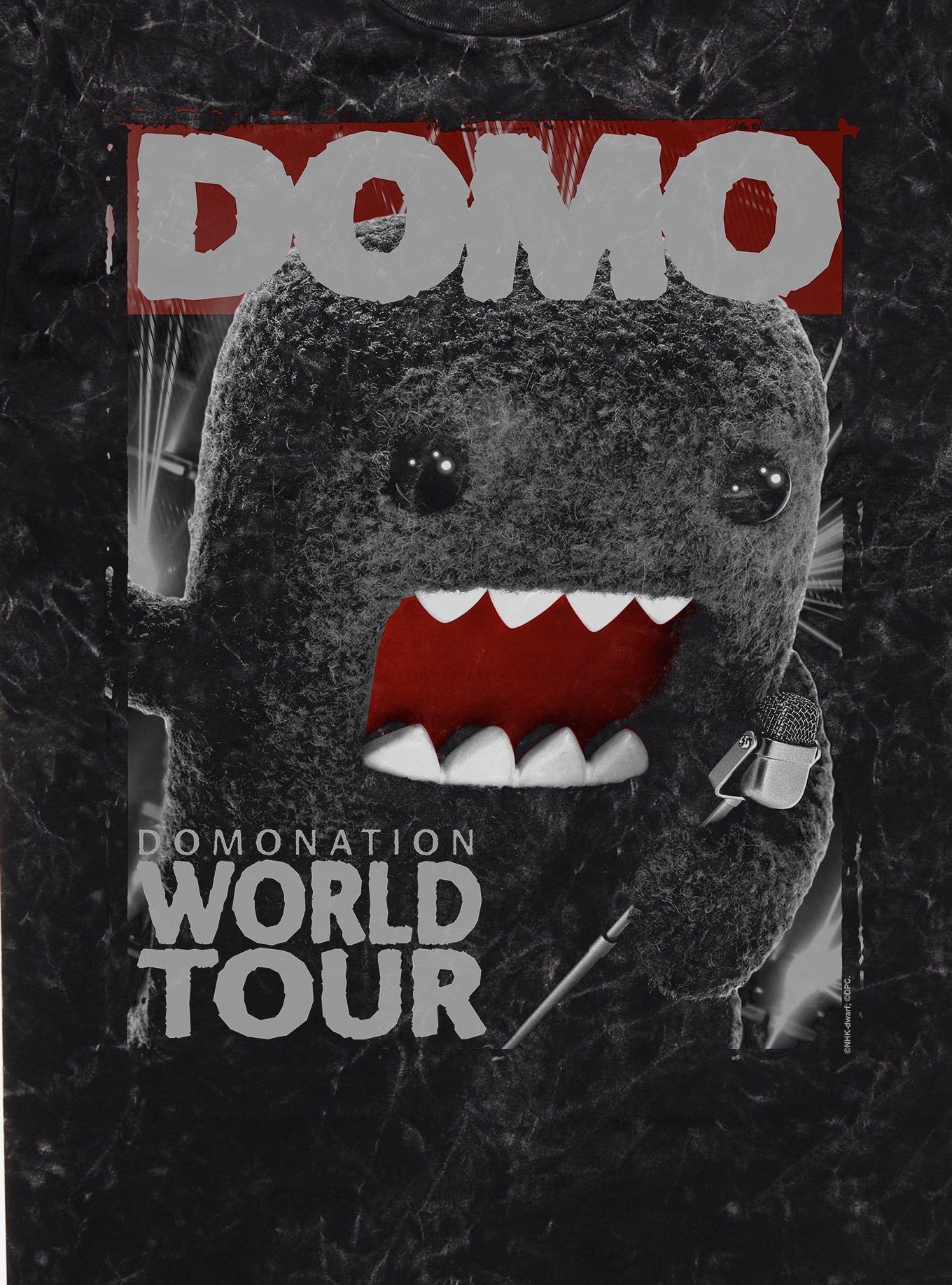 Domo Domination World Tour Mineral Wash T-Shirt, , hi-res