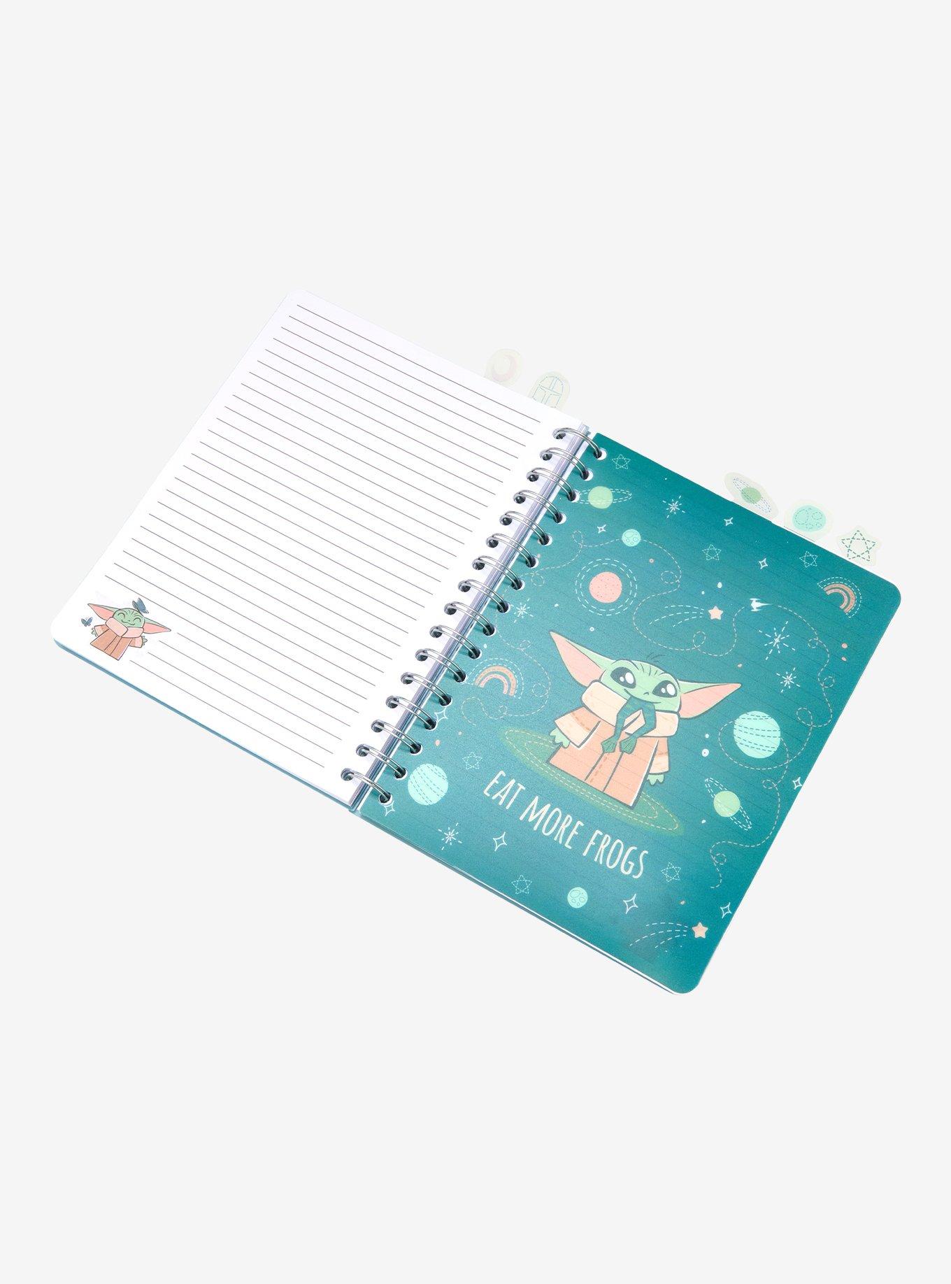 Star Wars The Mandalorian Grogu & Planets Figural Tab Journal - BoxLunch Exclusive, , hi-res