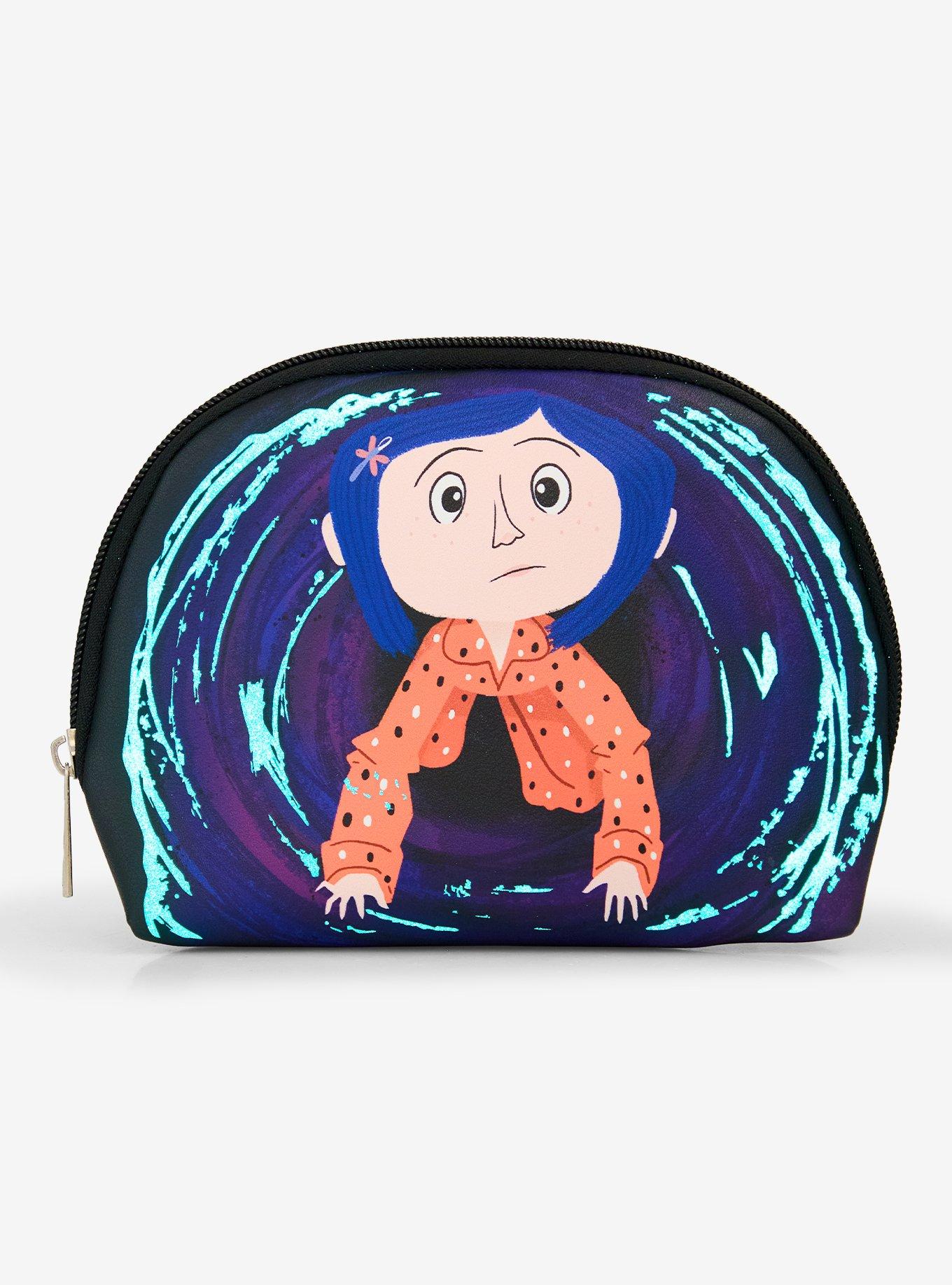 Coraline Tunnel Glow-In-The-Dark Makeup Bag, , hi-res