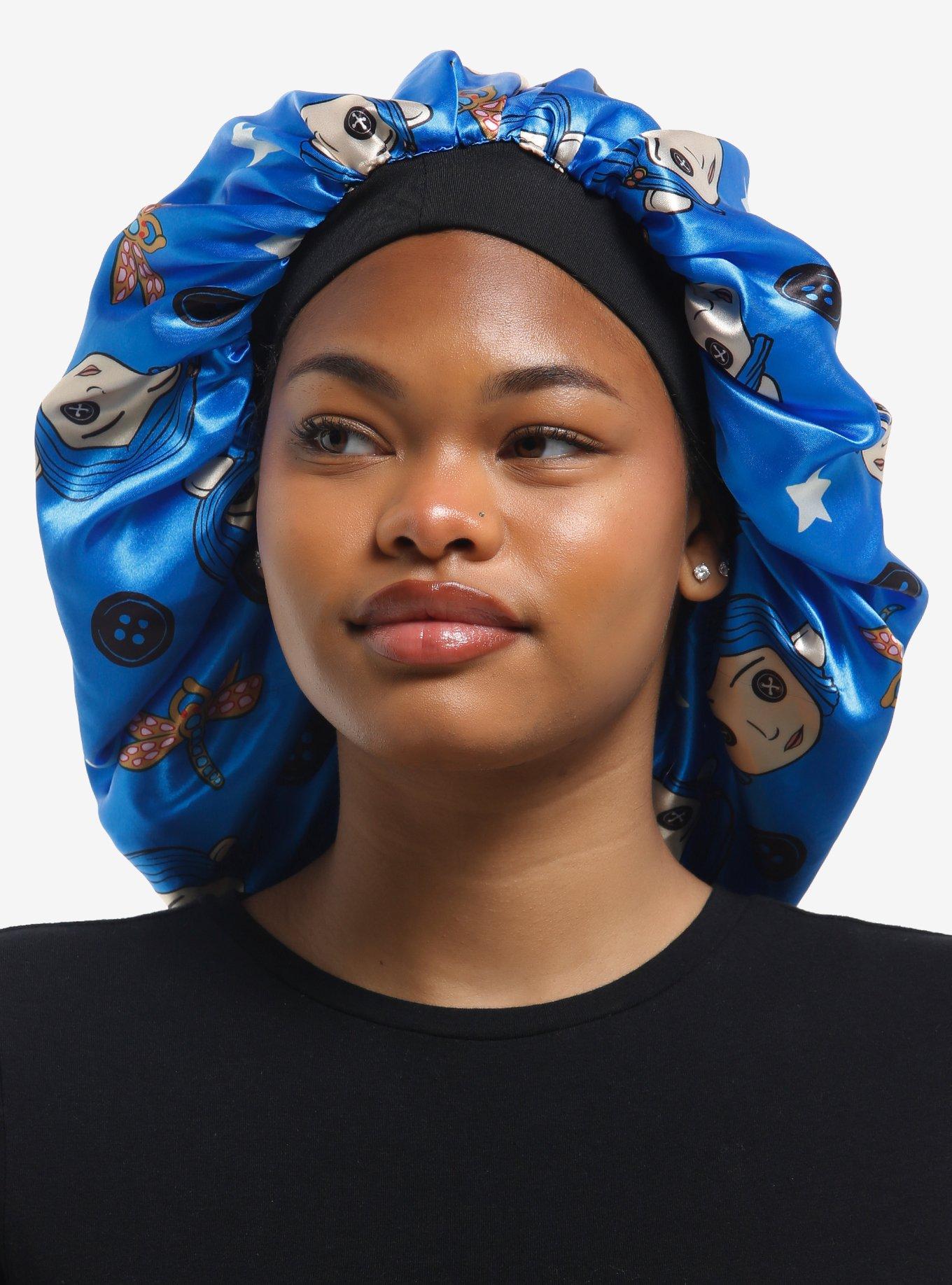 Coraline Button Eyes & Stars Reversible Bonnet, , hi-res