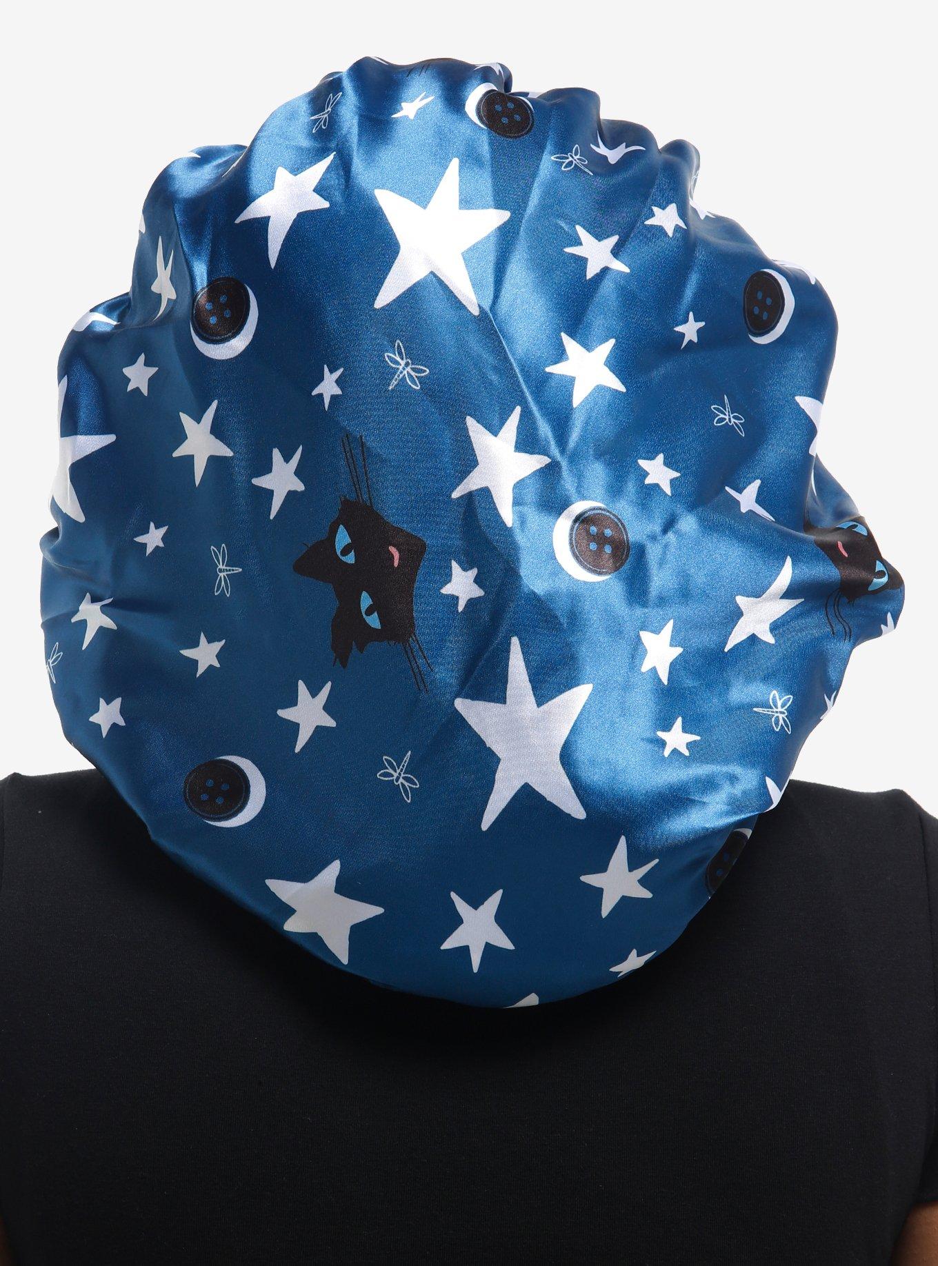 Coraline Button Eyes & Stars Reversible Bonnet, , alternate