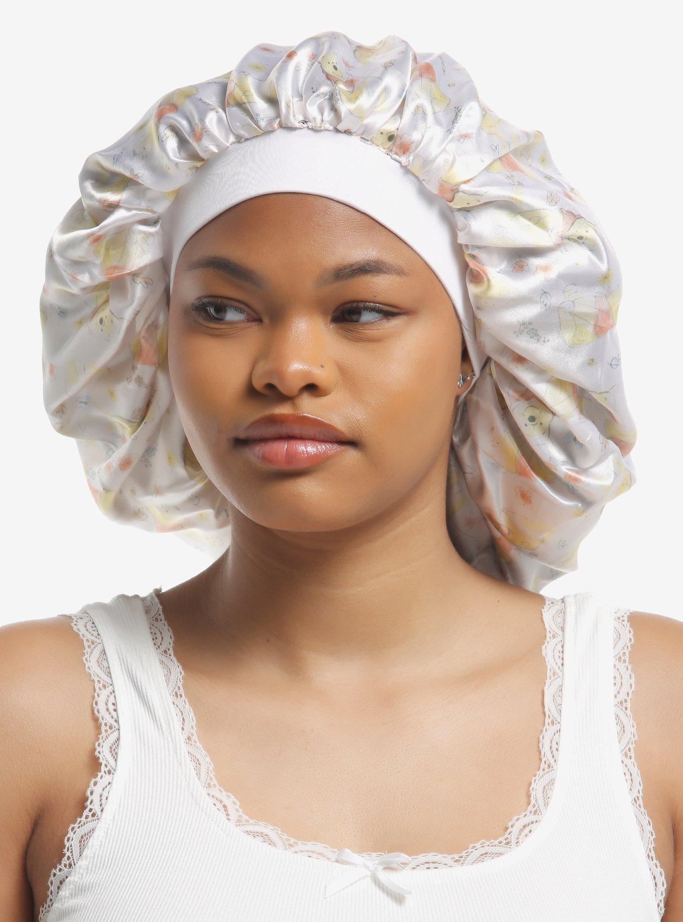 Disney Winnie The Pooh Flowers Satin Bonnet, , hi-res